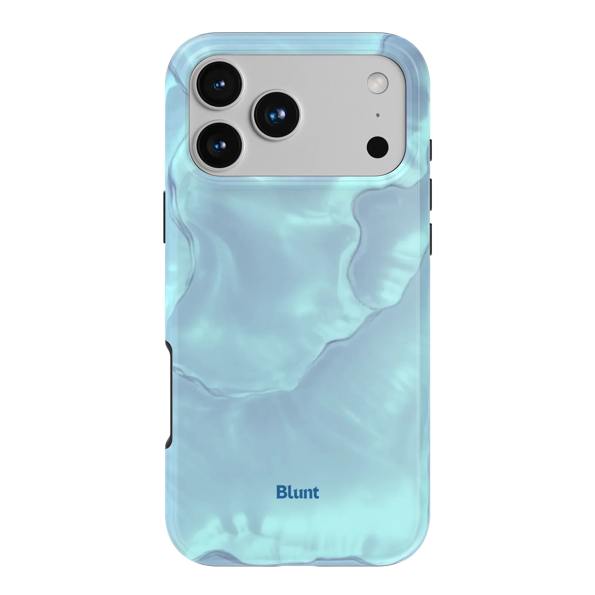 Aqua Stardust iPhone Case - Image 3