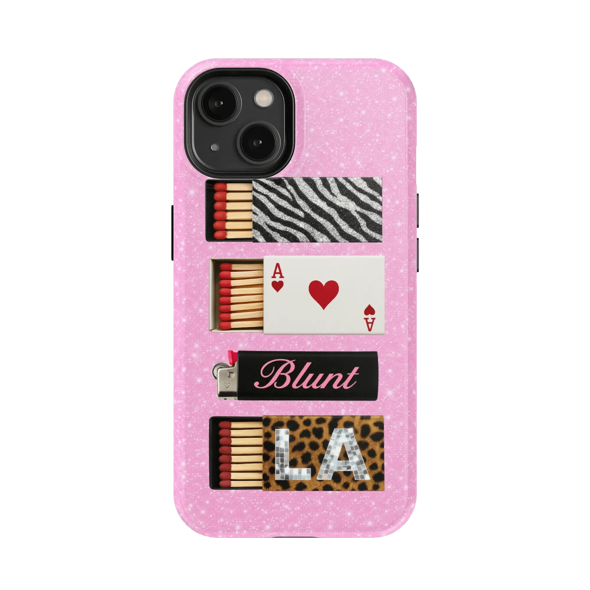 Baby Pink Match iPhone Case - Image 13
