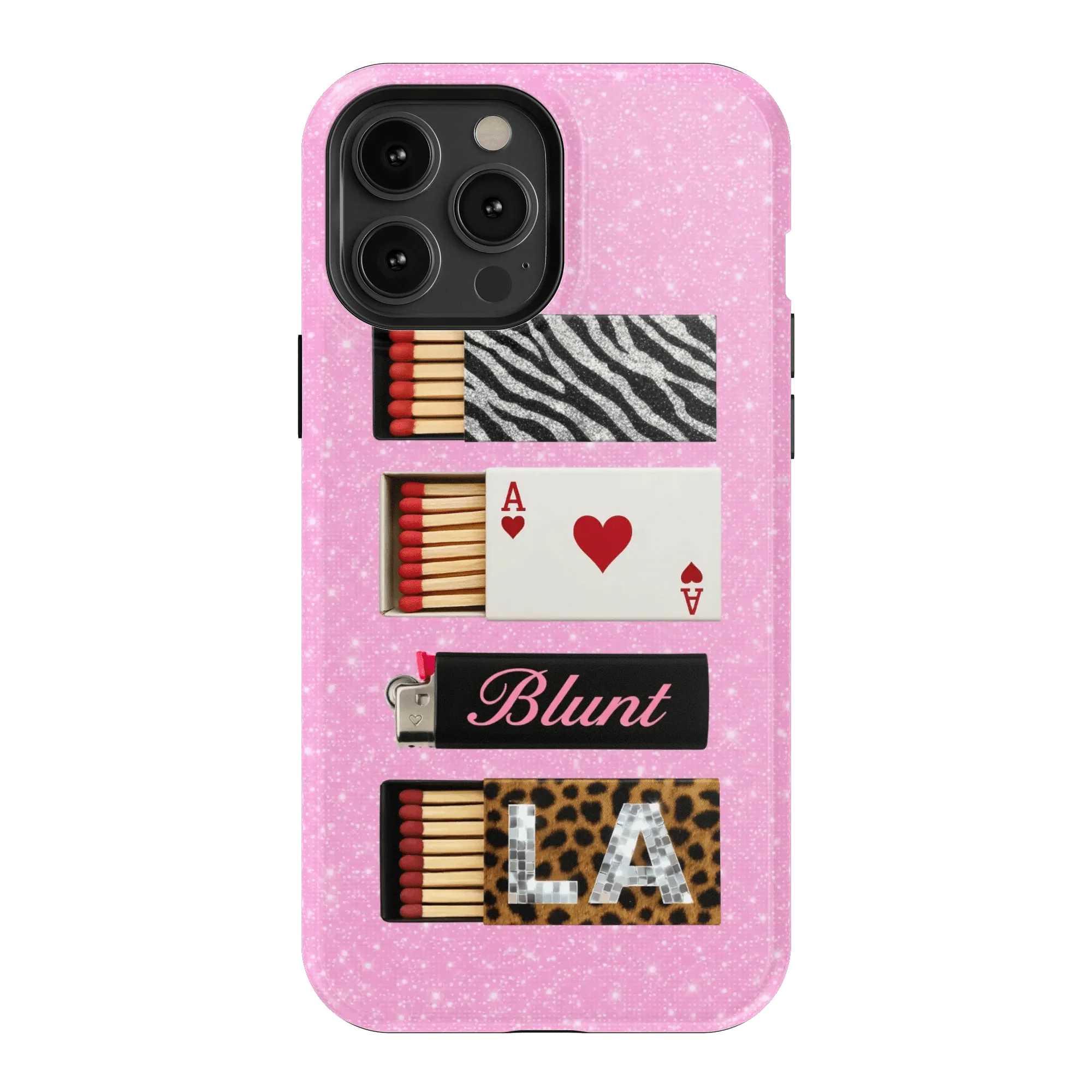 Baby Pink Match iPhone Case - Image 19