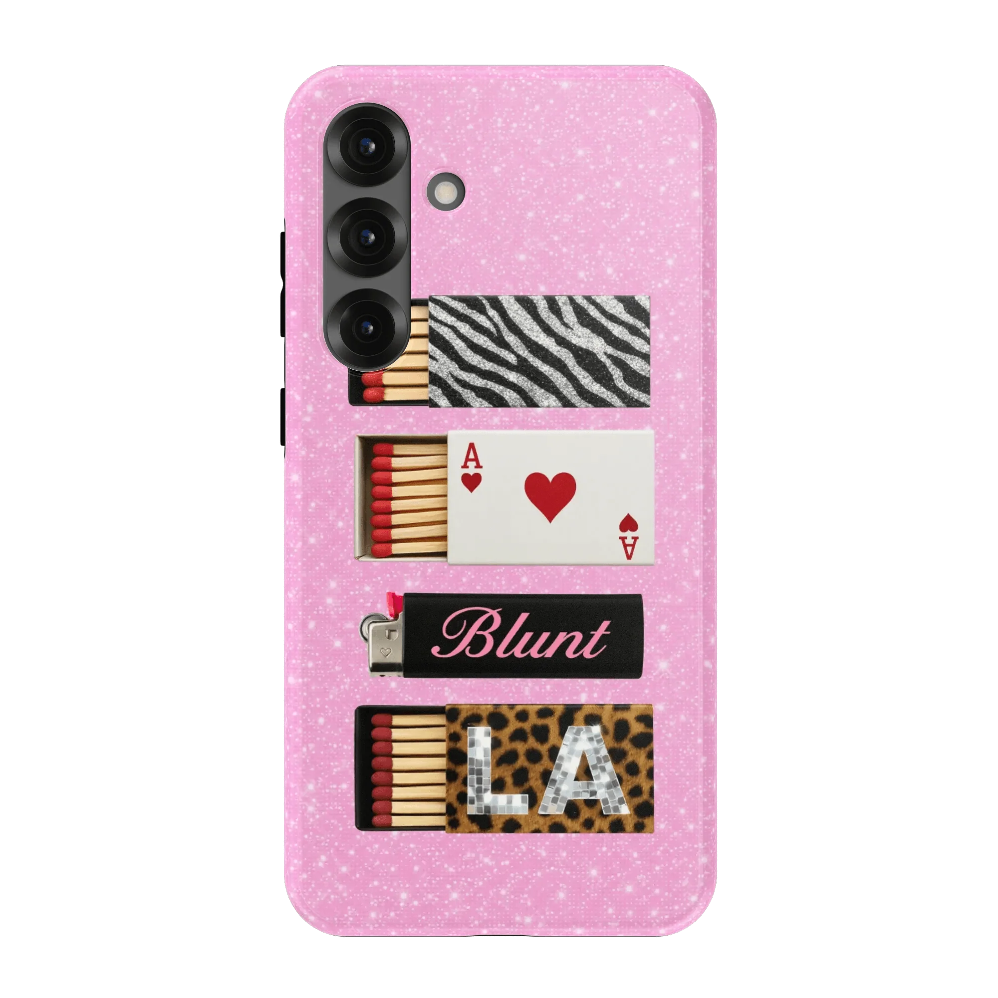 Baby Pink Match Samsung Case - Image 2