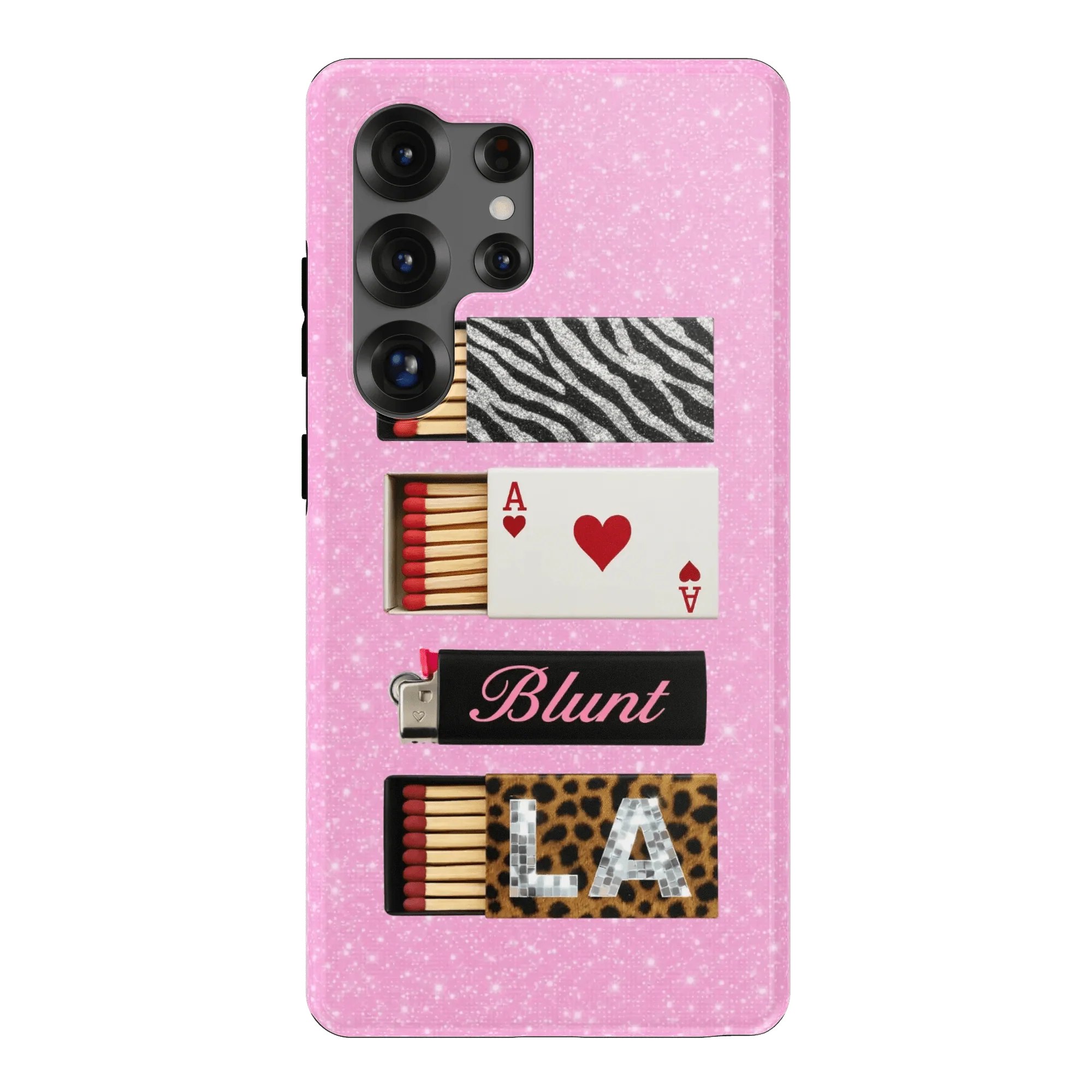Baby Pink Match Samsung Case - Image 3