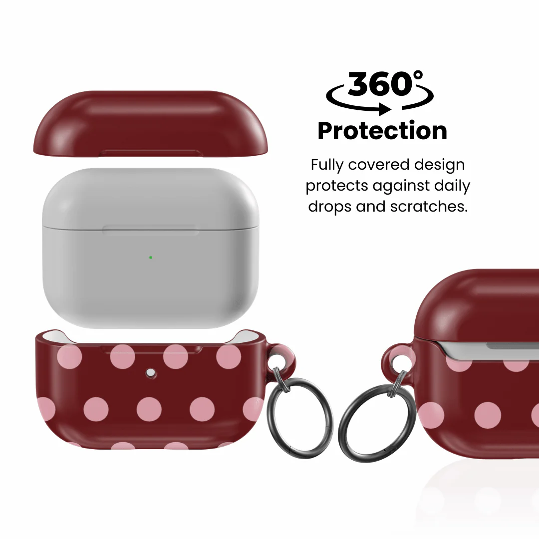 Berry Dot AirPod Case - Image 6