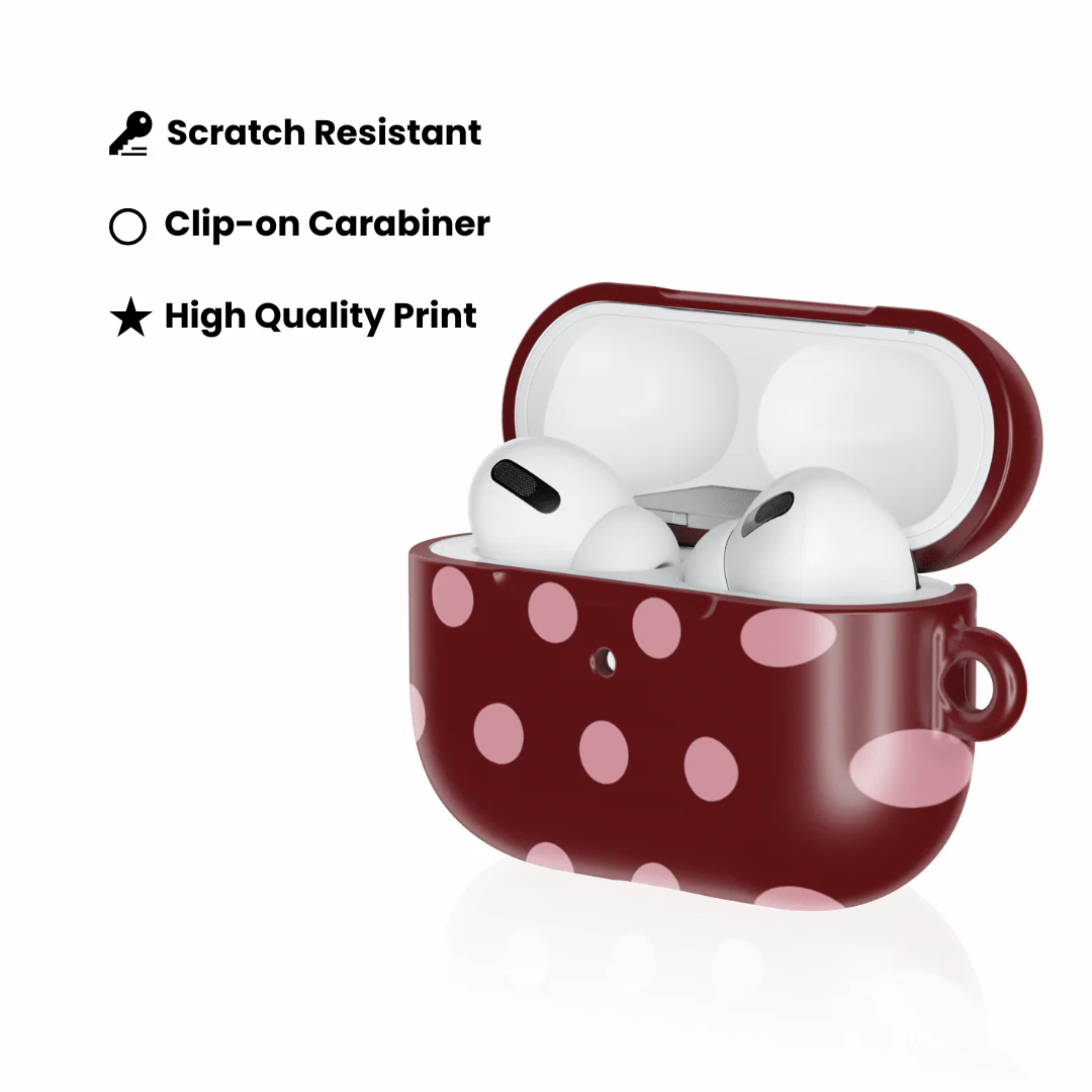 Berry Dot AirPod Case - Image 7
