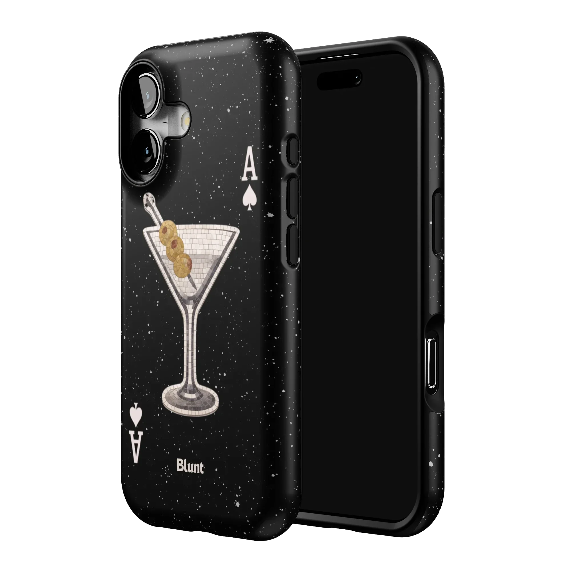 Black Dirty Martini iPhone Case - Image 28