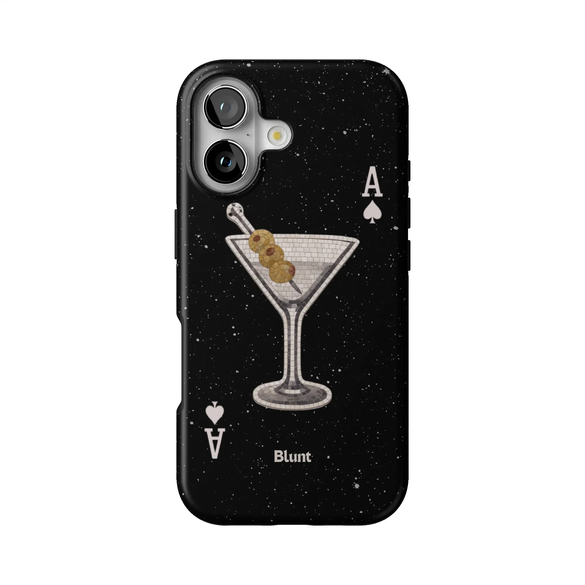 Black Dirty Martini iPhone Case - Image 32