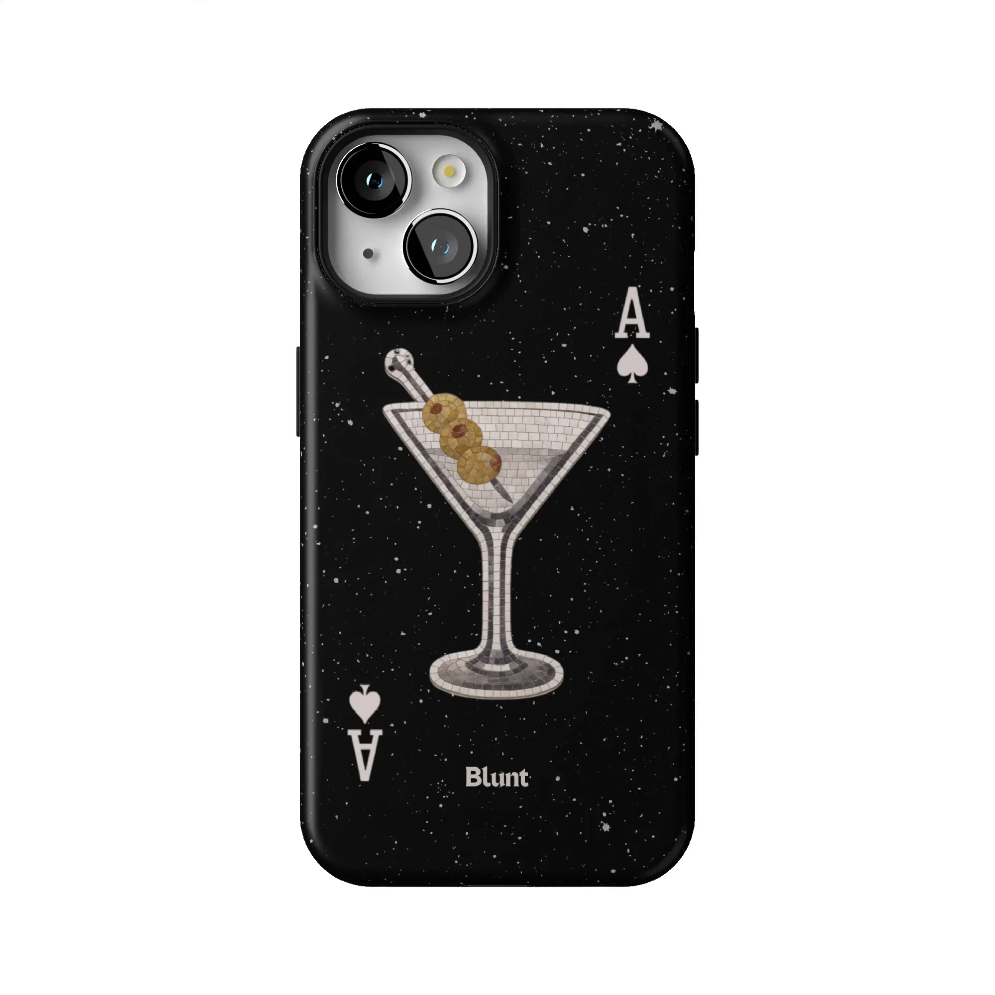 Black Dirty Martini iPhone Case - Image 44