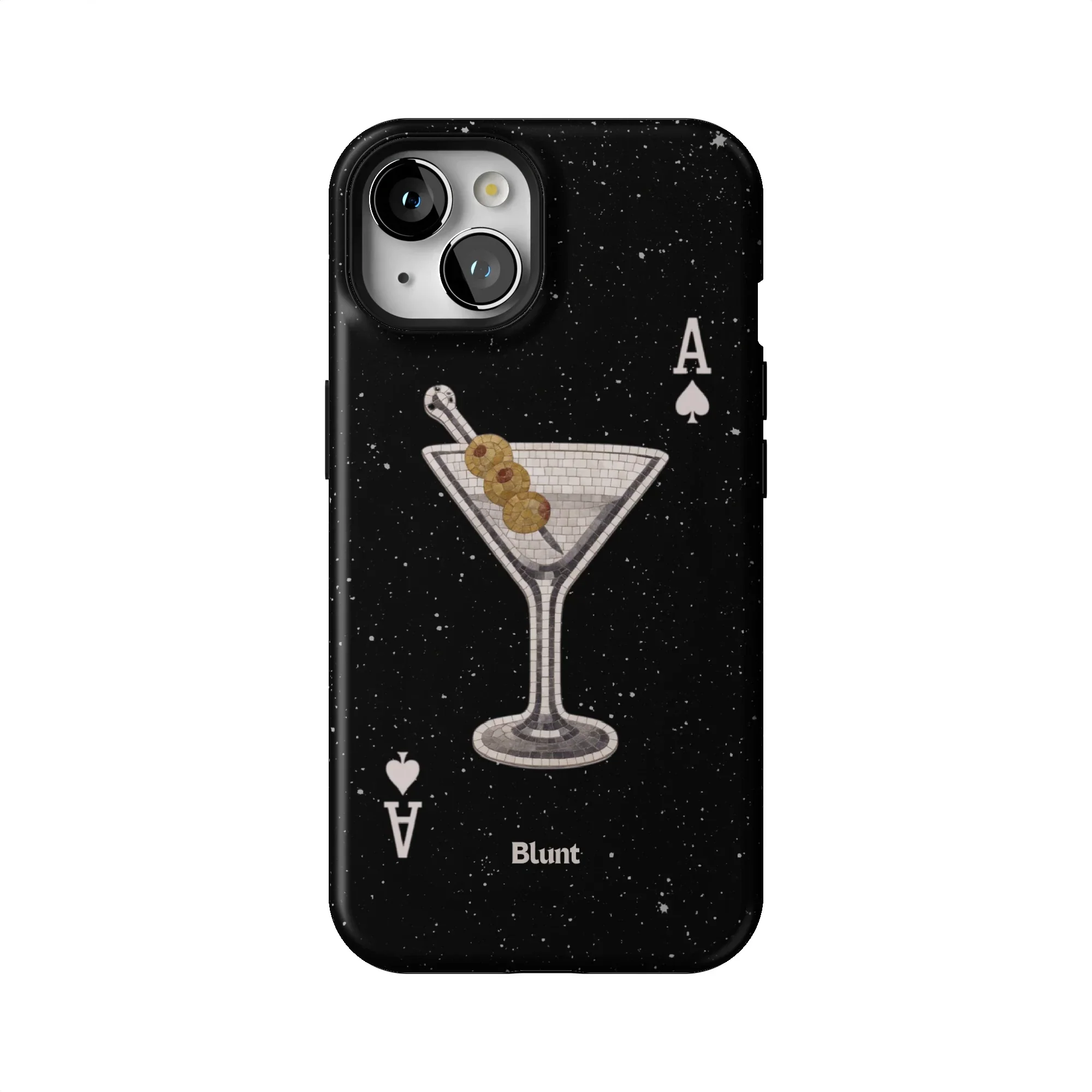 Black Dirty Martini iPhone Case - Image 48