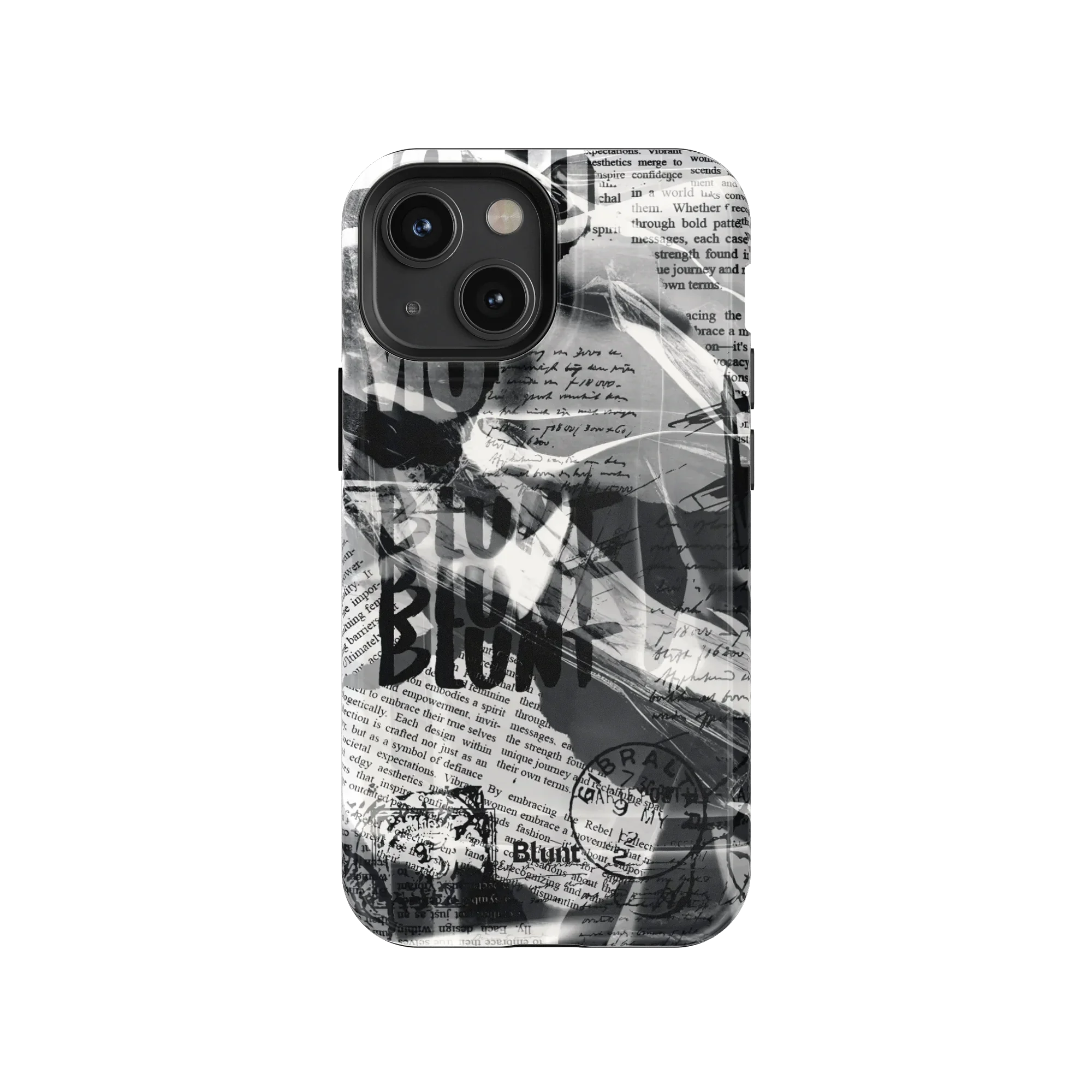 Black Love Letter iPhone Case - Image 20