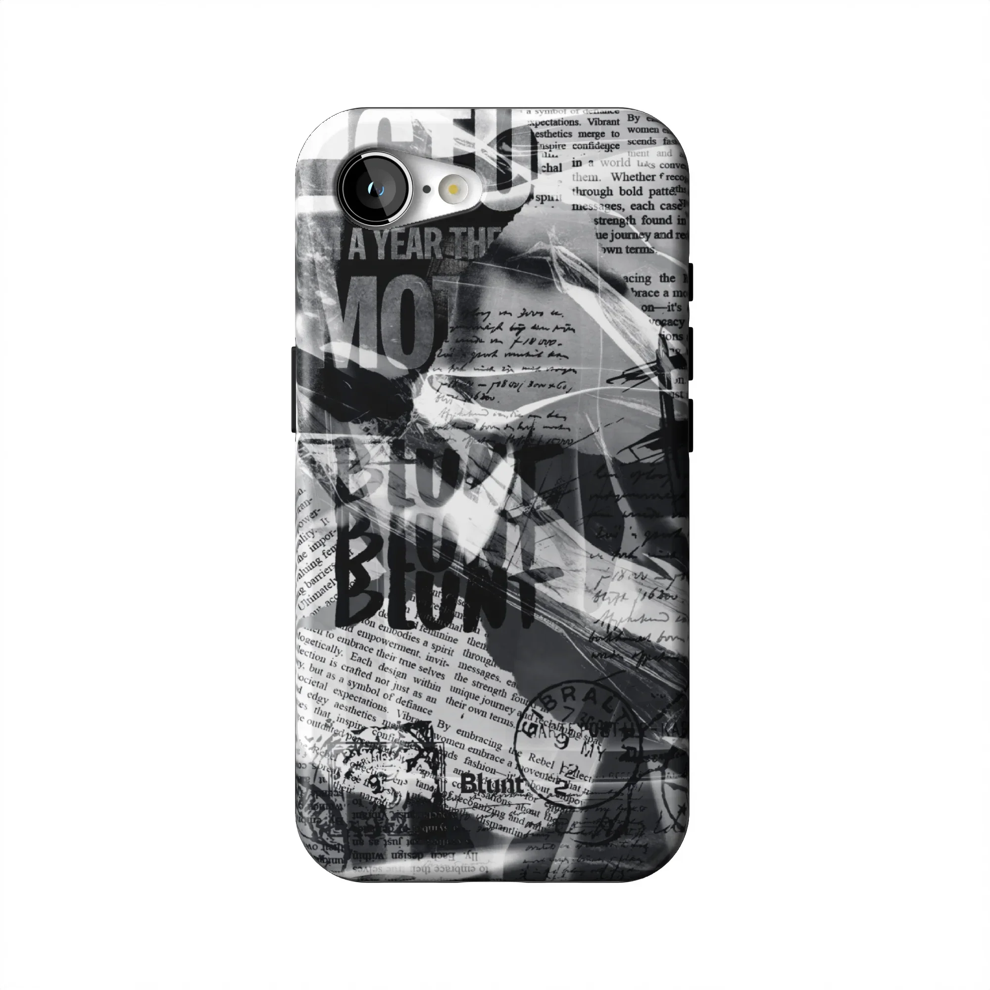 Black Love Letter iPhone Case - Image 31