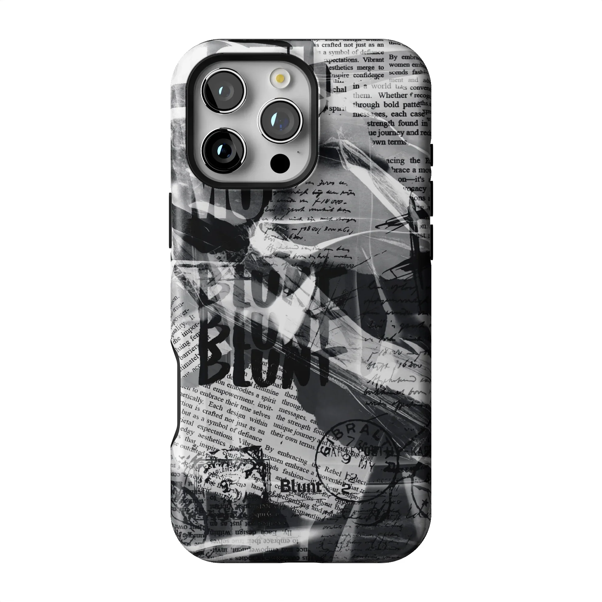 Black Love Letter iPhone Case - Image 38