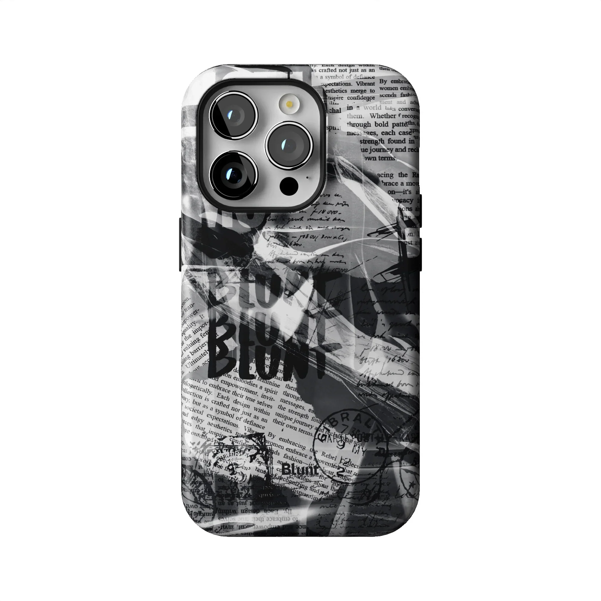 Black Love Letter iPhone Case - Image 45