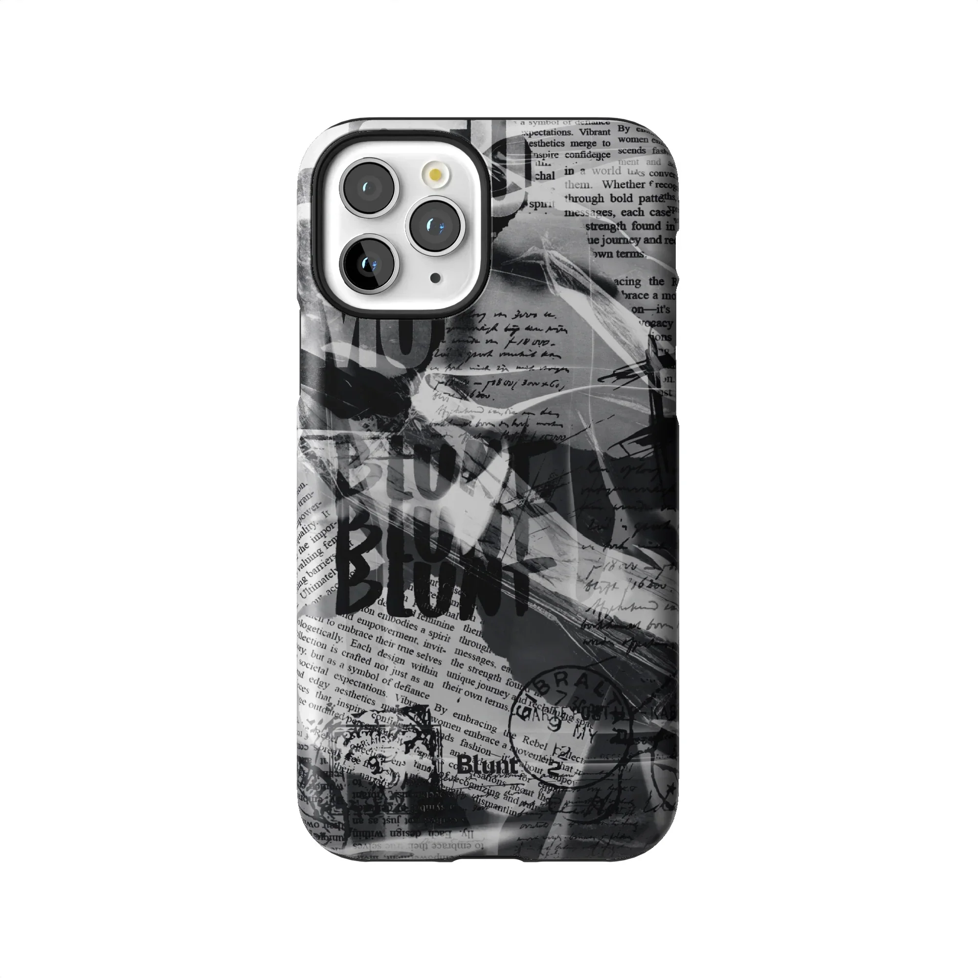 Black Love Letter iPhone Case - Image 57