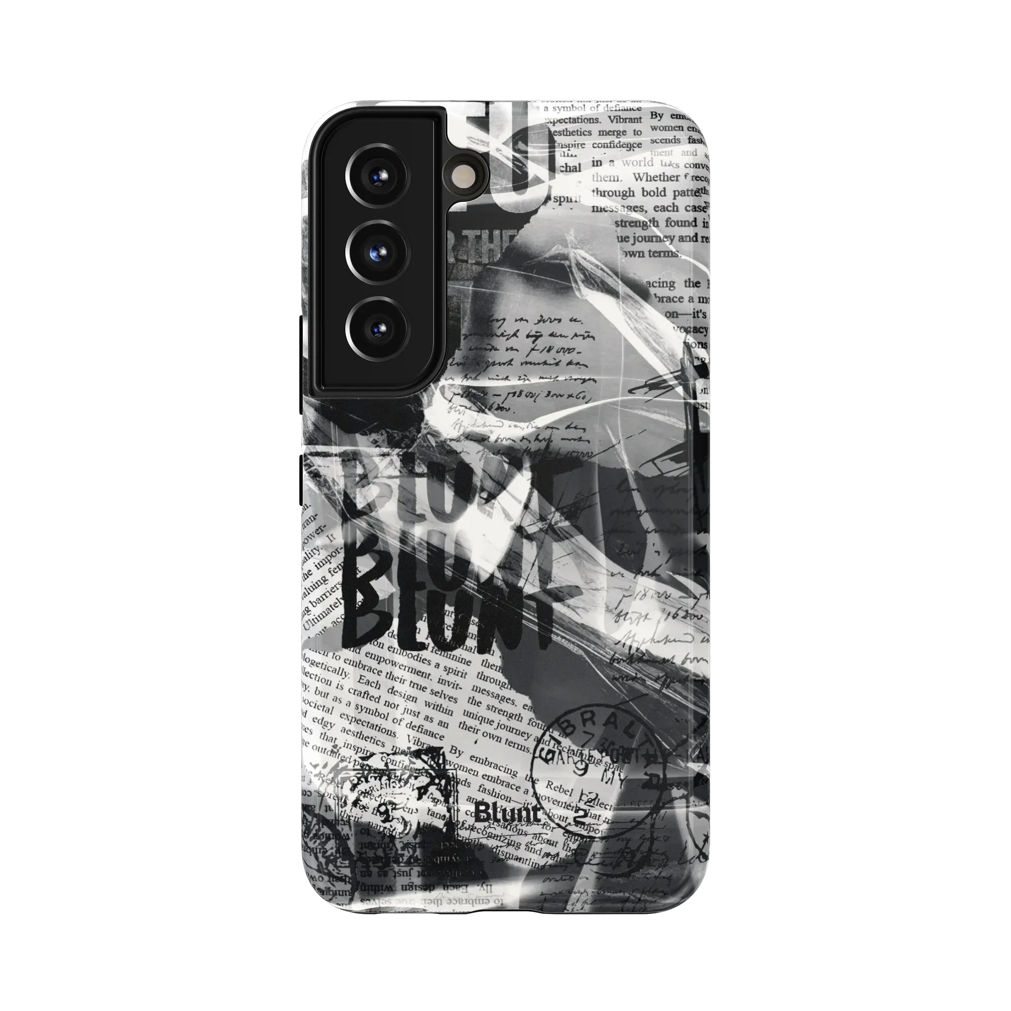 Black Love Letter Samsung Case - Image 10