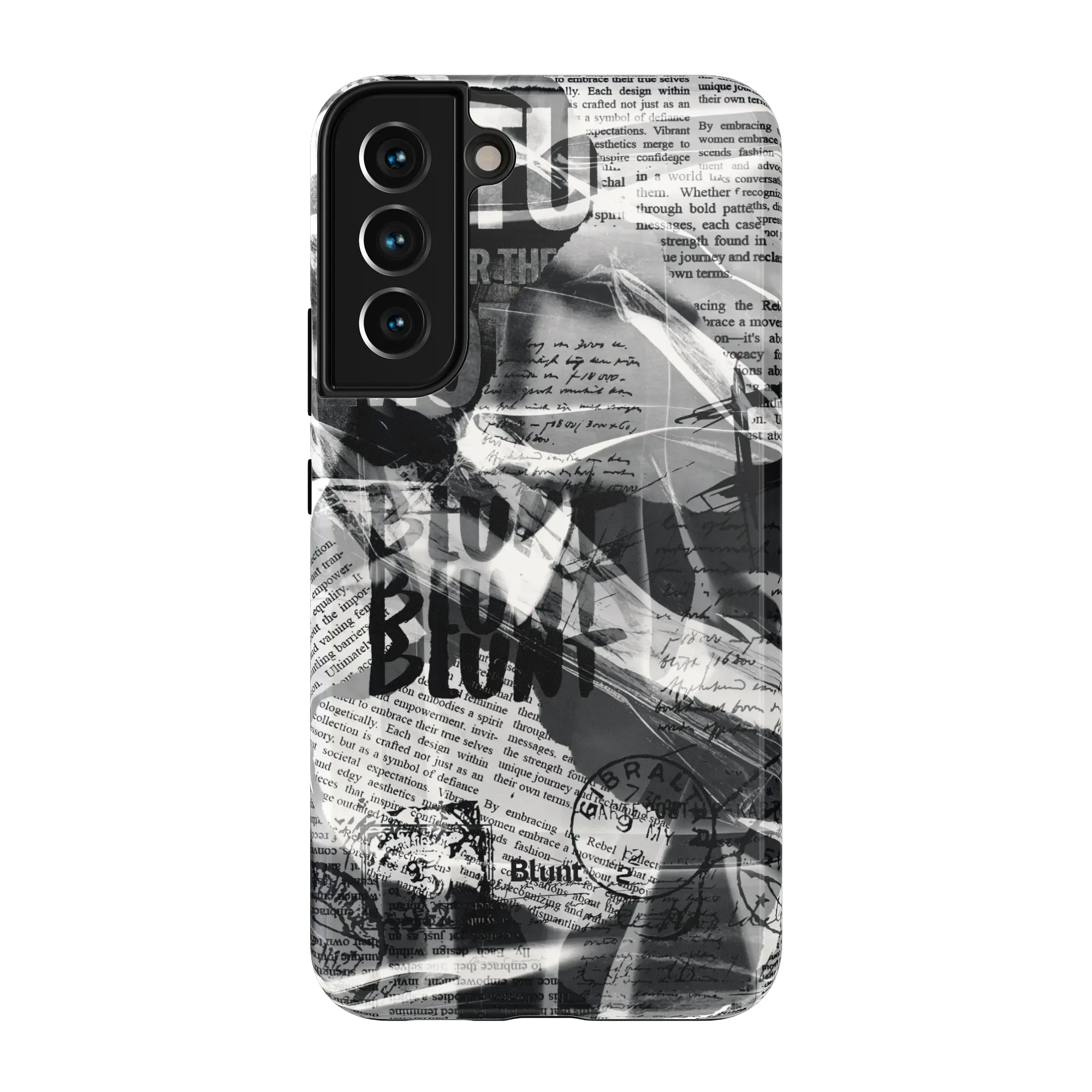Black Love Letter Samsung Case - Image 11