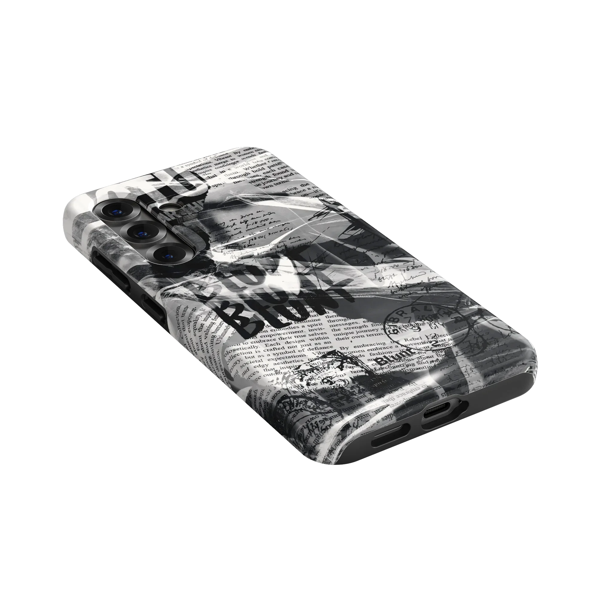 Black Love Letter Samsung Case - Image 13
