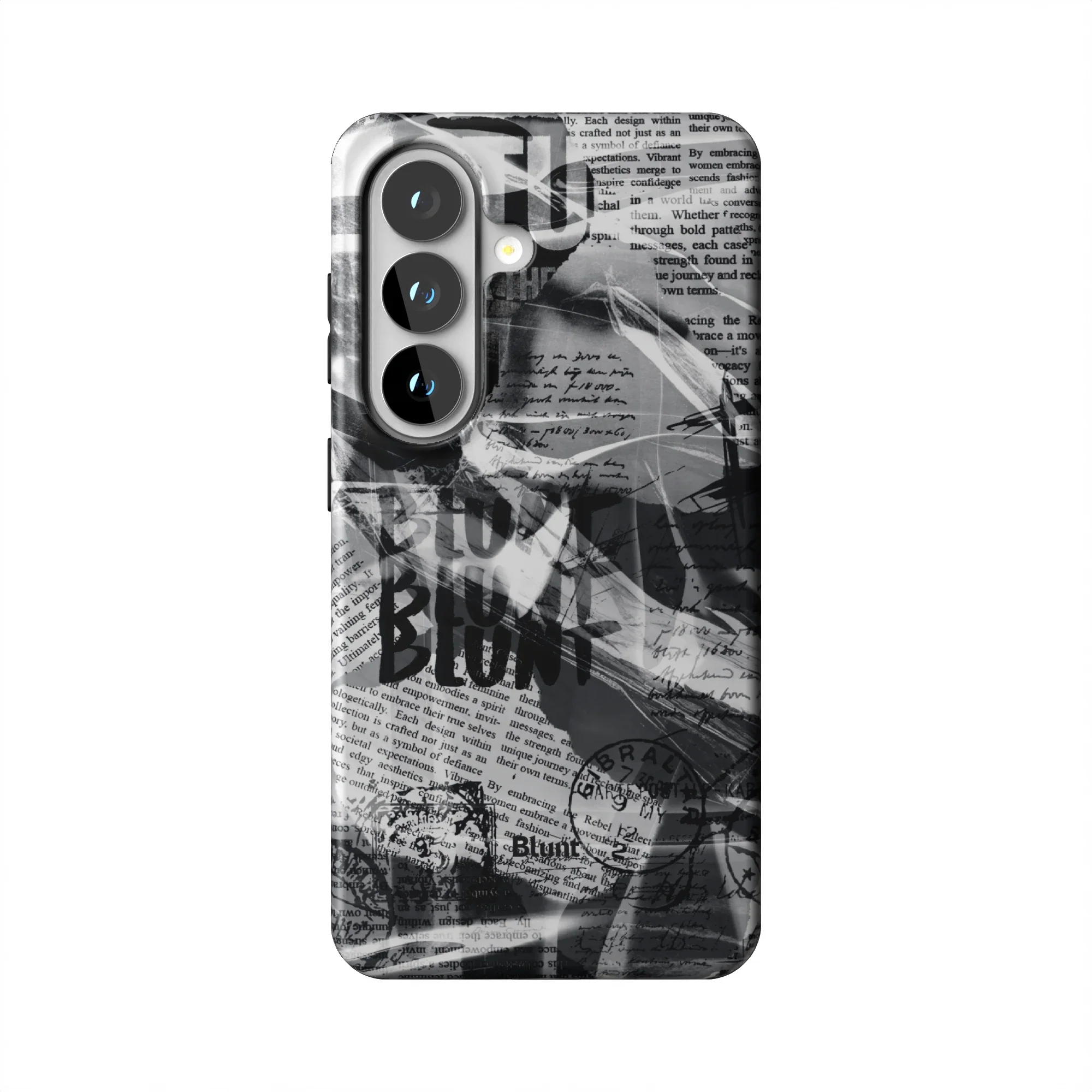 Black Love Letter Samsung Case - Image 16