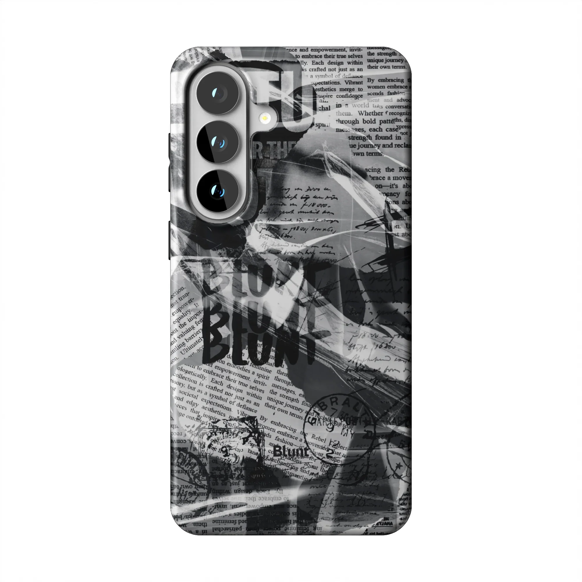 Black Love Letter Samsung Case - Image 18