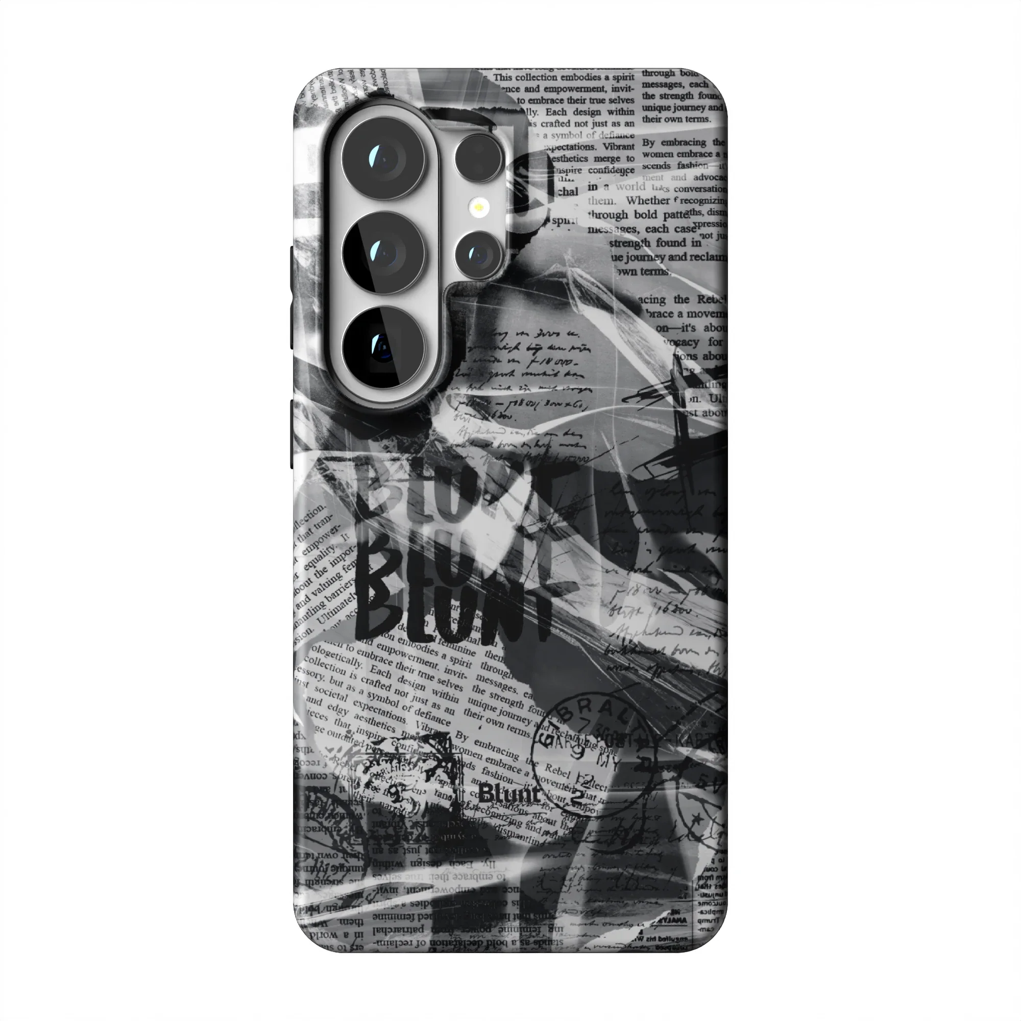 Black Love Letter Samsung Case - Image 19