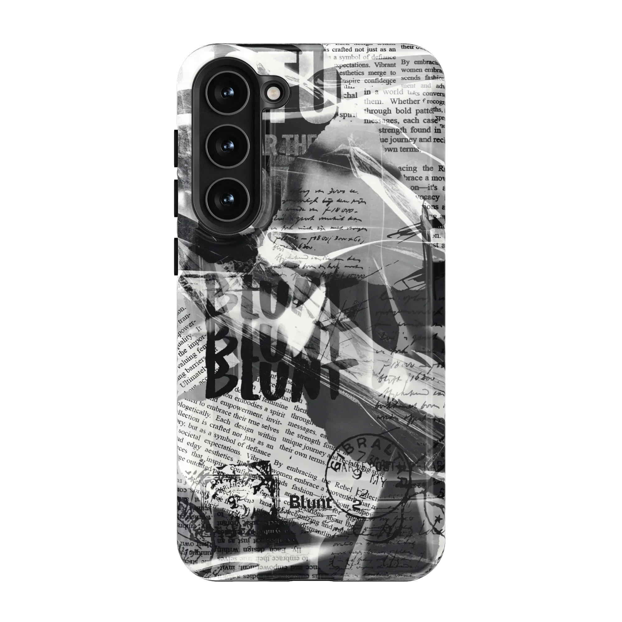 Black Love Letter Samsung Case - Image 8