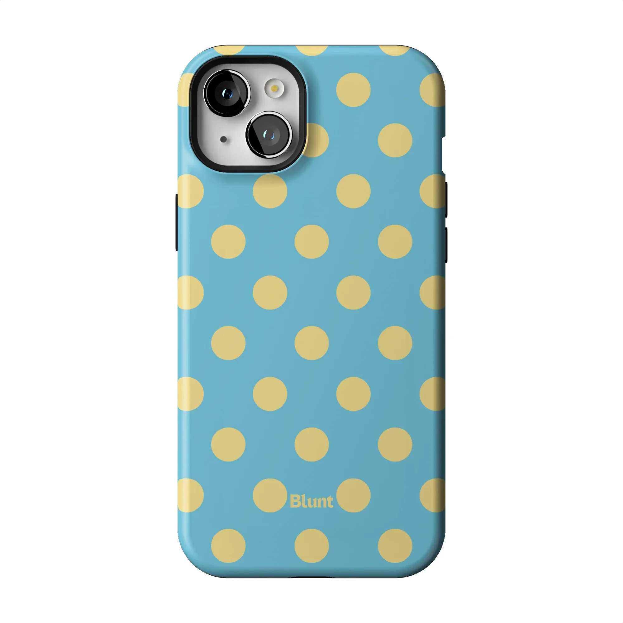 Blue Butter Polka iPhone Case - Image 43