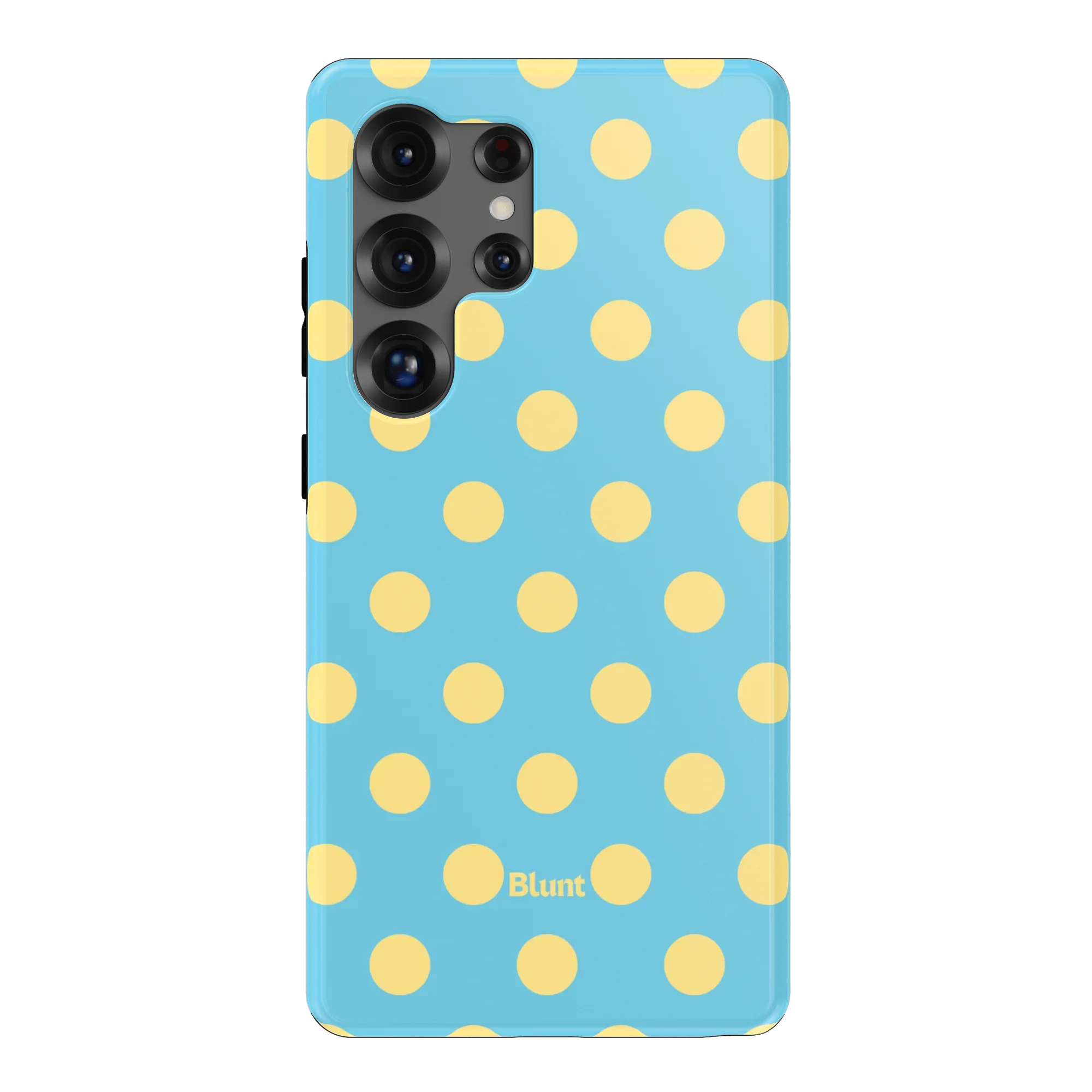 Blue Butter Polka Samsung Case - Image 3