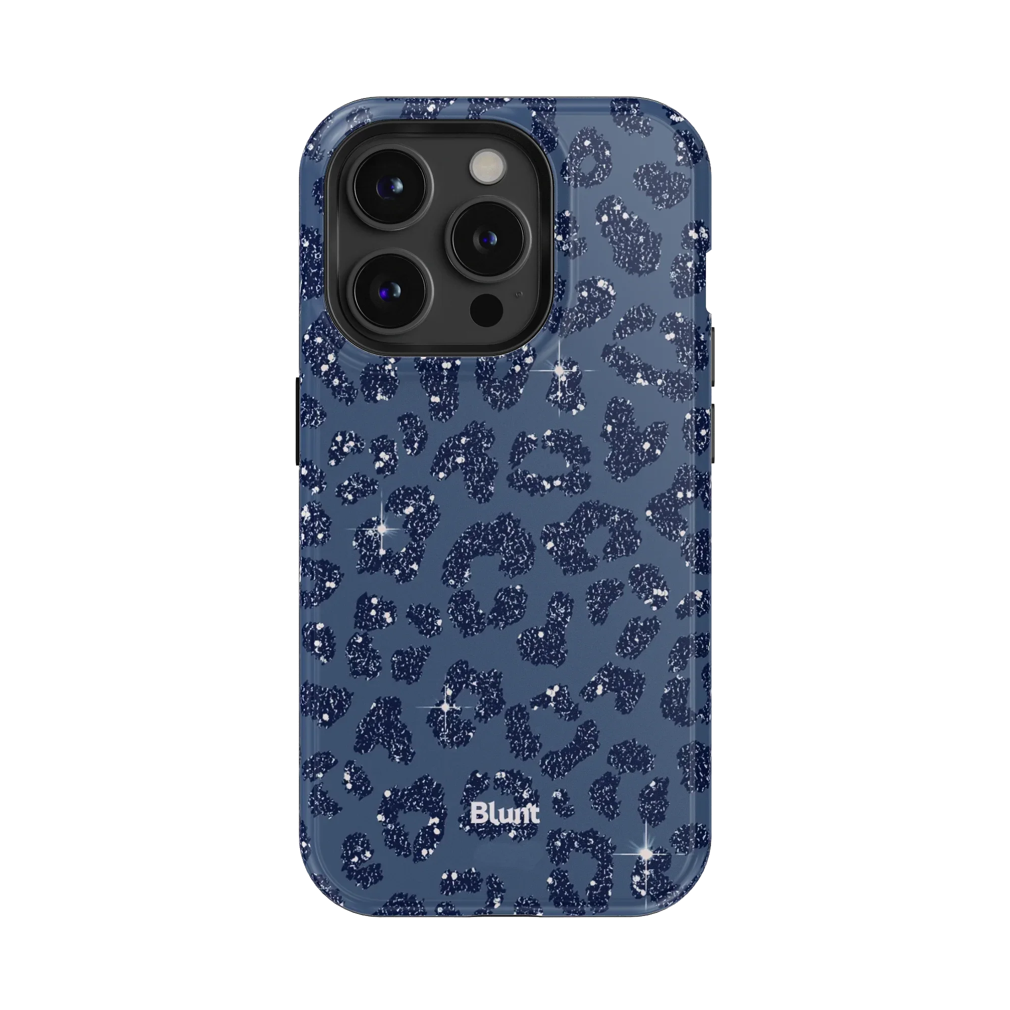 Blue Cheetah Print iPhone Case - Image 10