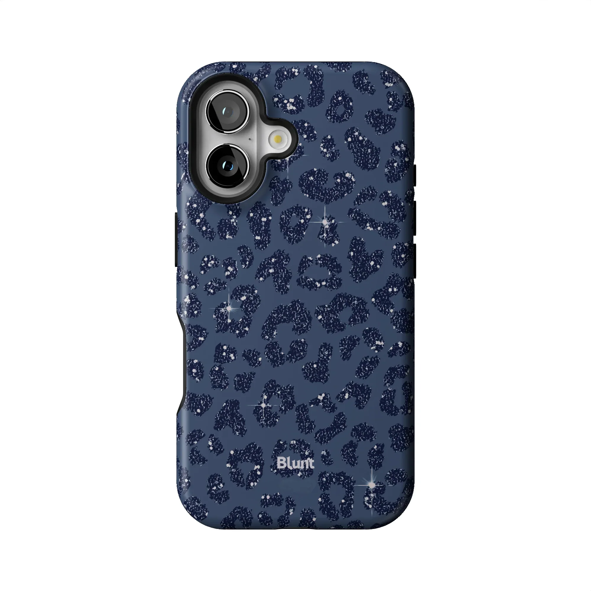 Blue Cheetah Print iPhone Case - Image 36