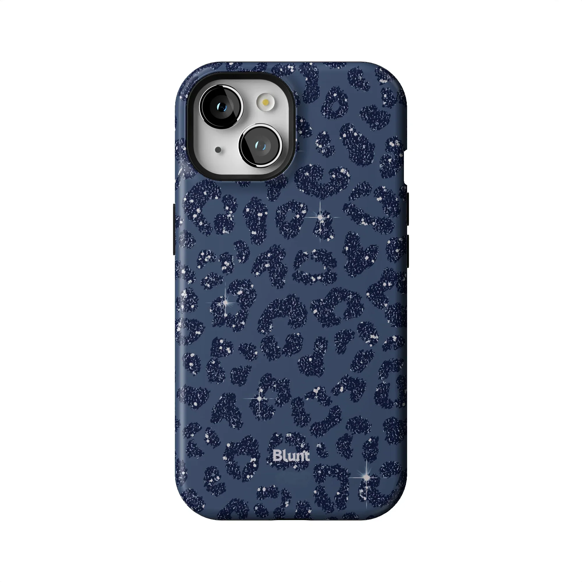 Blue Cheetah Print iPhone Case - Image 40