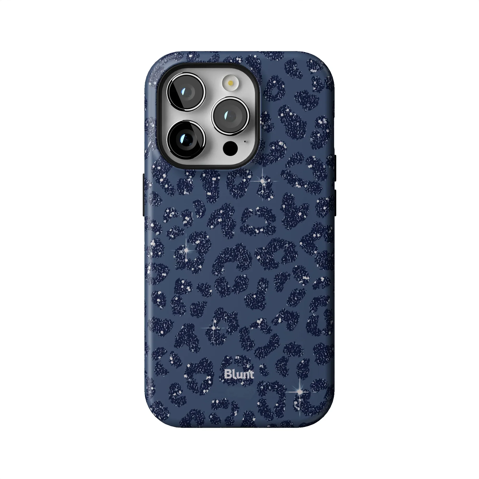 Blue Cheetah Print iPhone Case - Image 45