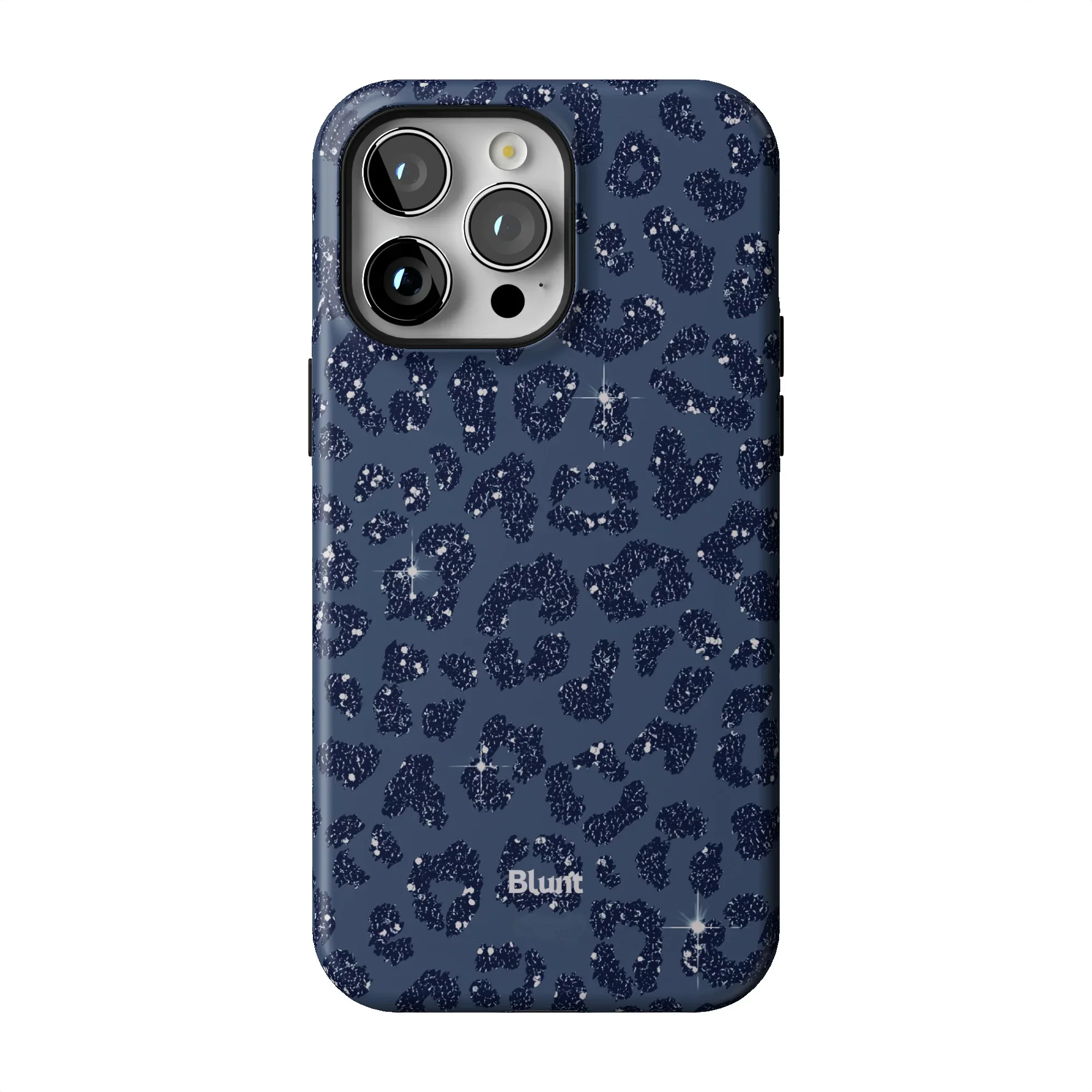 Blue Cheetah Print iPhone Case - Image 46