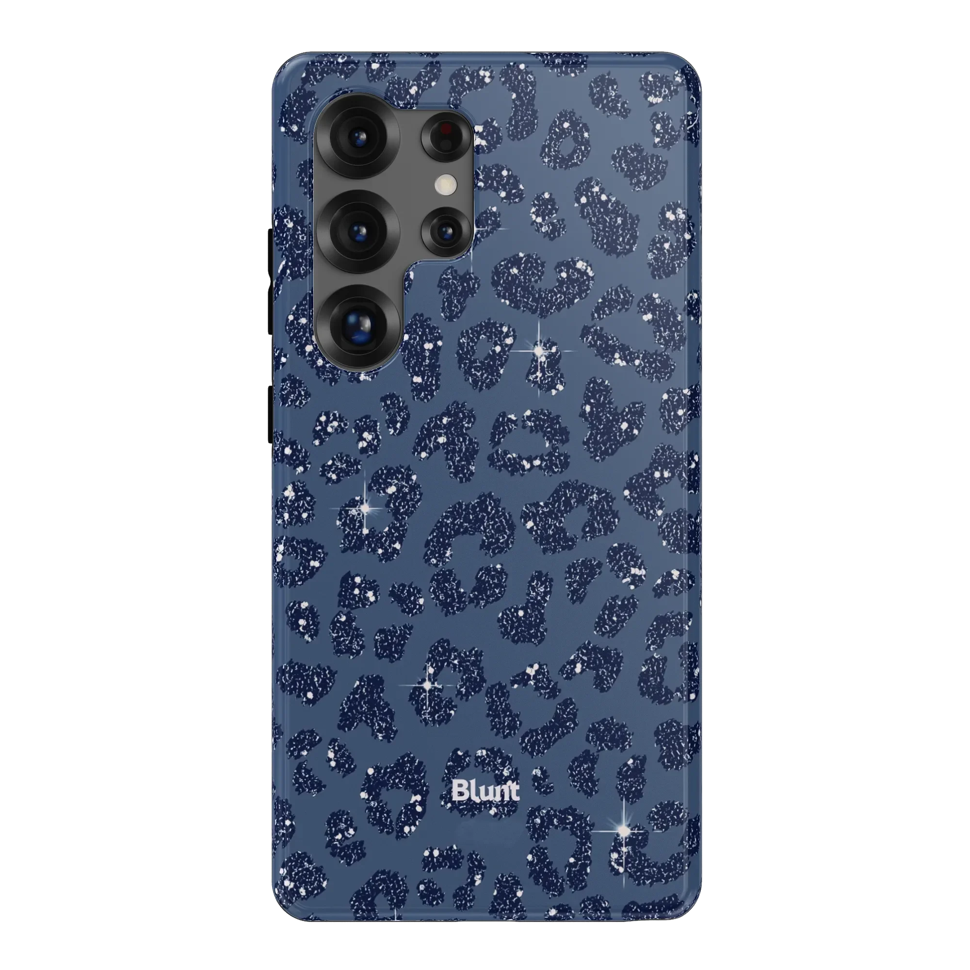 Blue Cheetah Print Samsung Case - Image 3