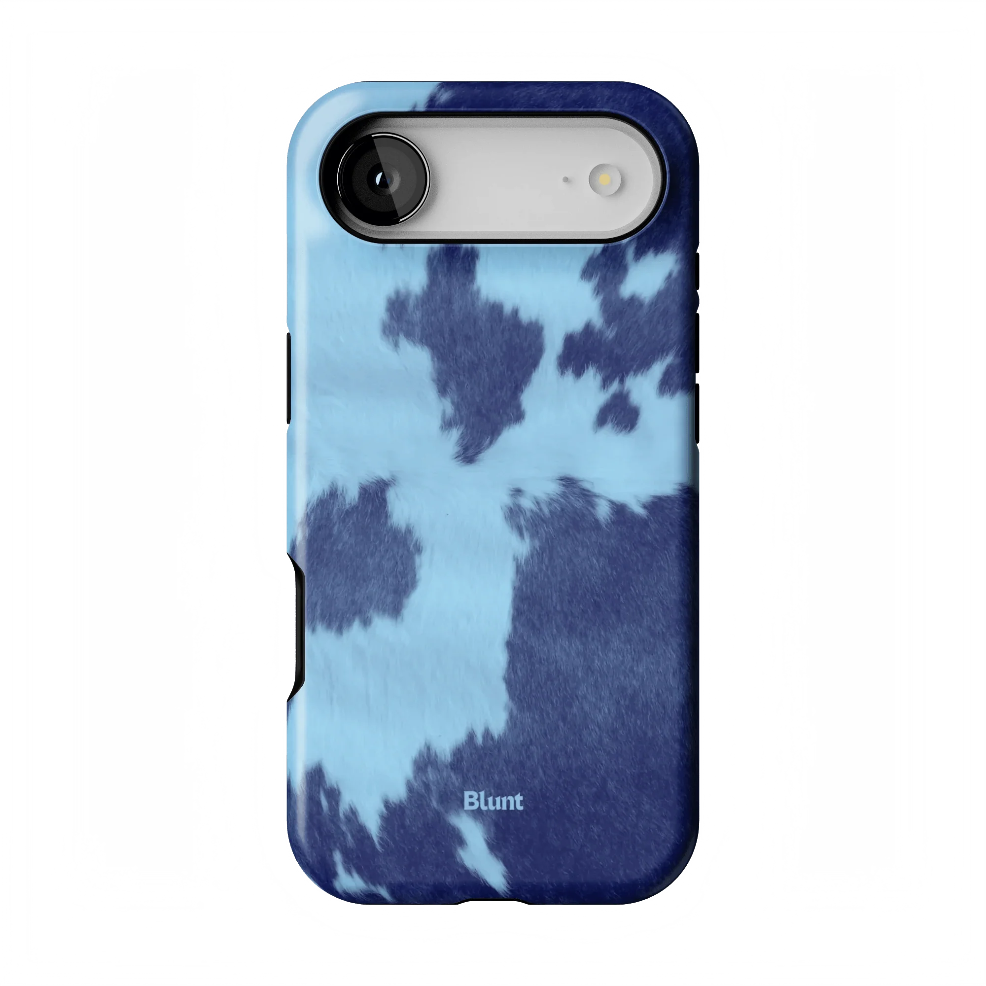 Blue Crow Print iPhone Case - Image 4