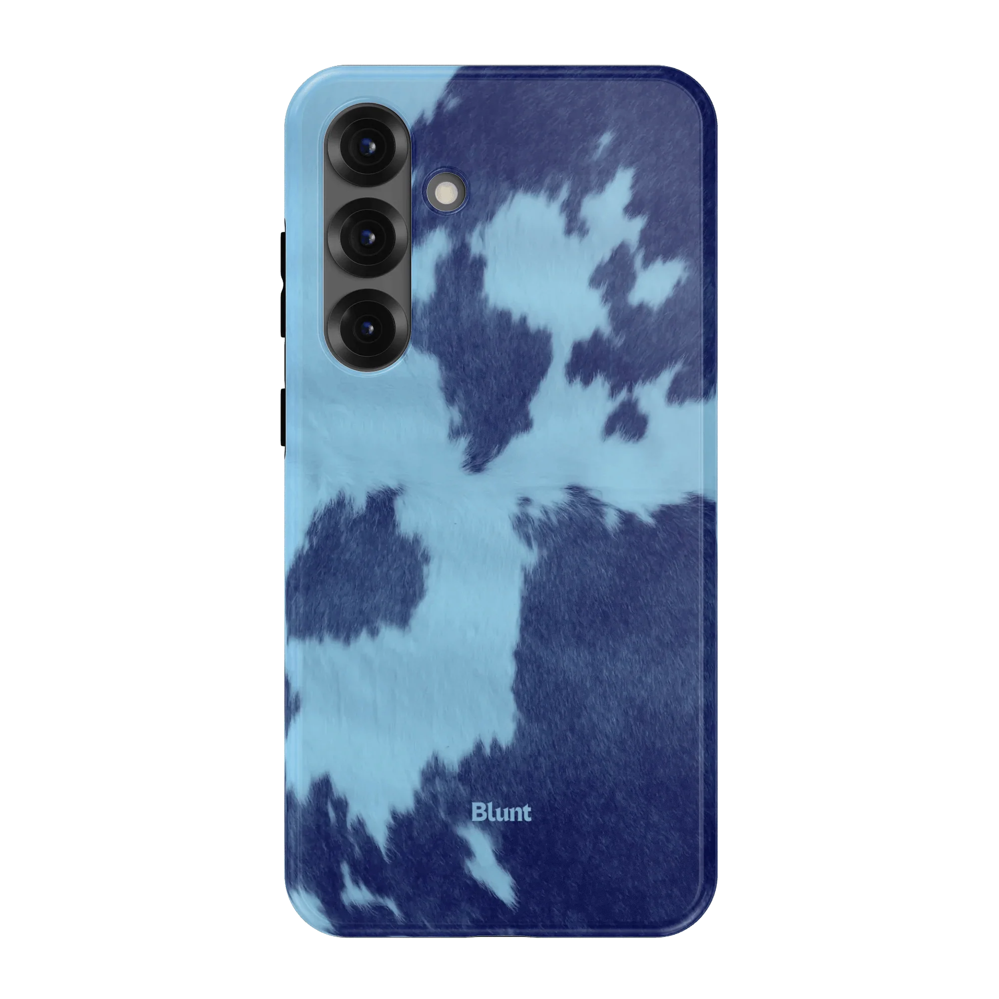 Blue Crow Print Samsung Case - Image 2