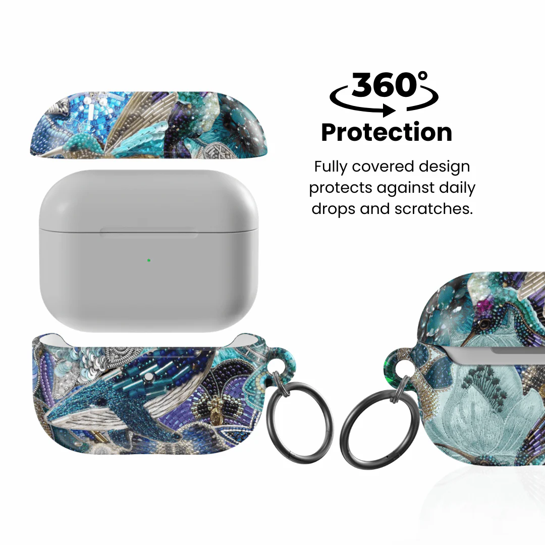 Blue Crush AirPod Case - Image 6
