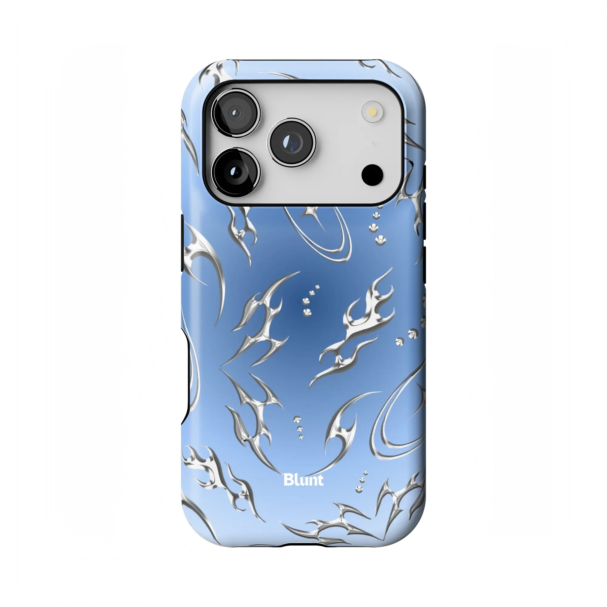 Blue Cyber iPhone Case - Image 2