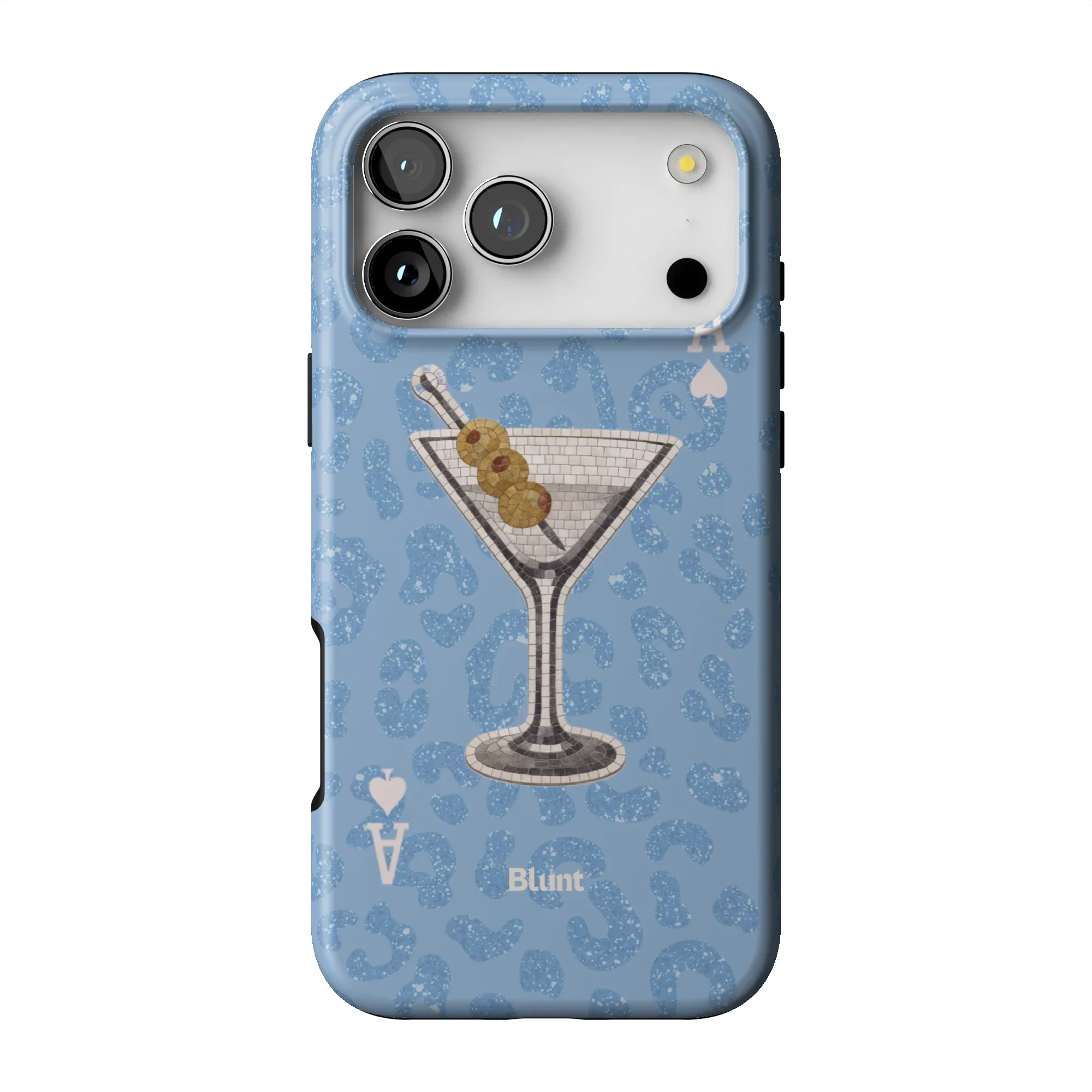 Blue Dirty Martini iPhone Case - Image 34