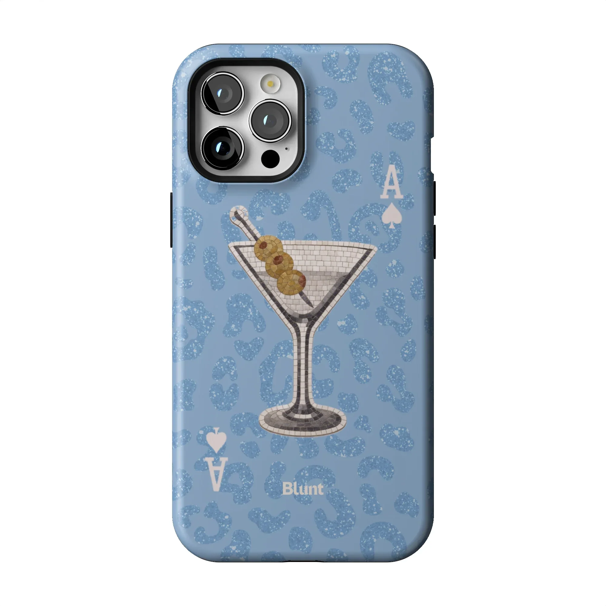 Blue Dirty Martini iPhone Case - Image 54