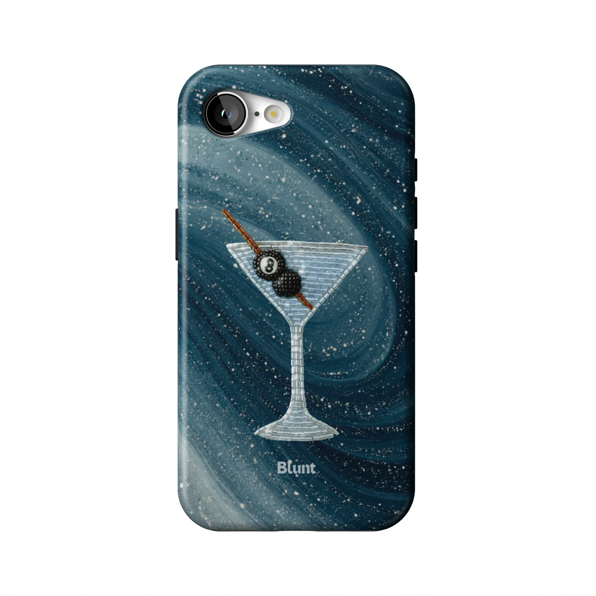 Blue Happy Hour iPhone Case - Image 10