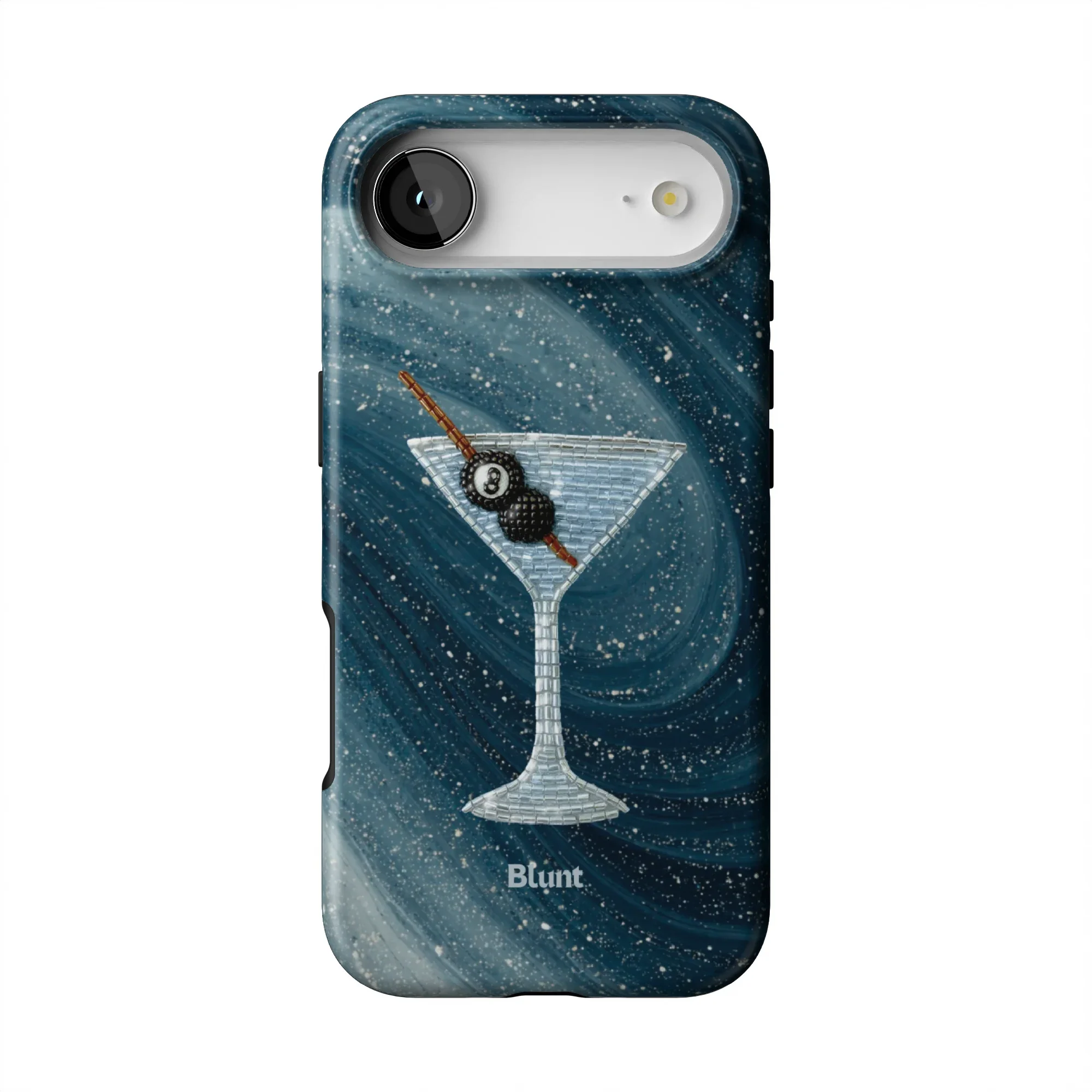 Blue Happy Hour iPhone Case - Image 8