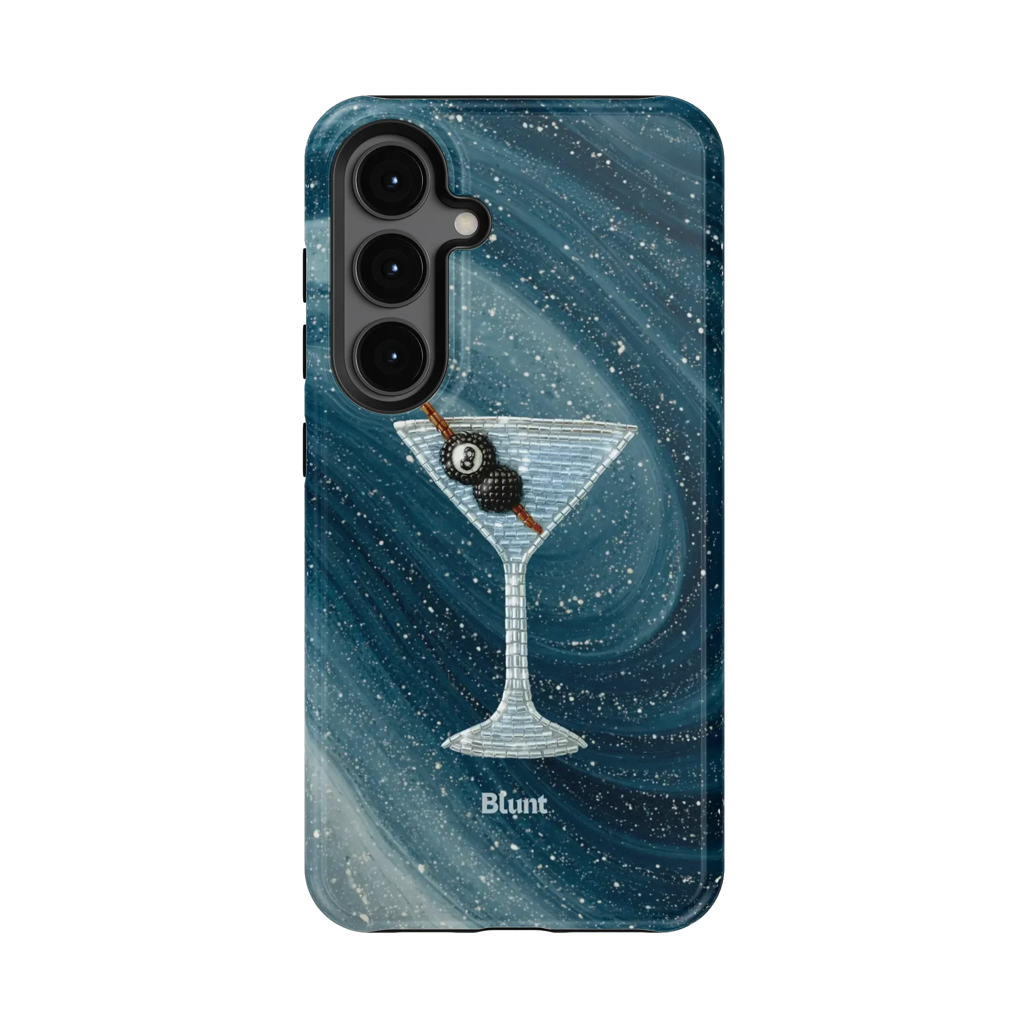 Blue Happy Hour Samsung Phone Case - Image 10