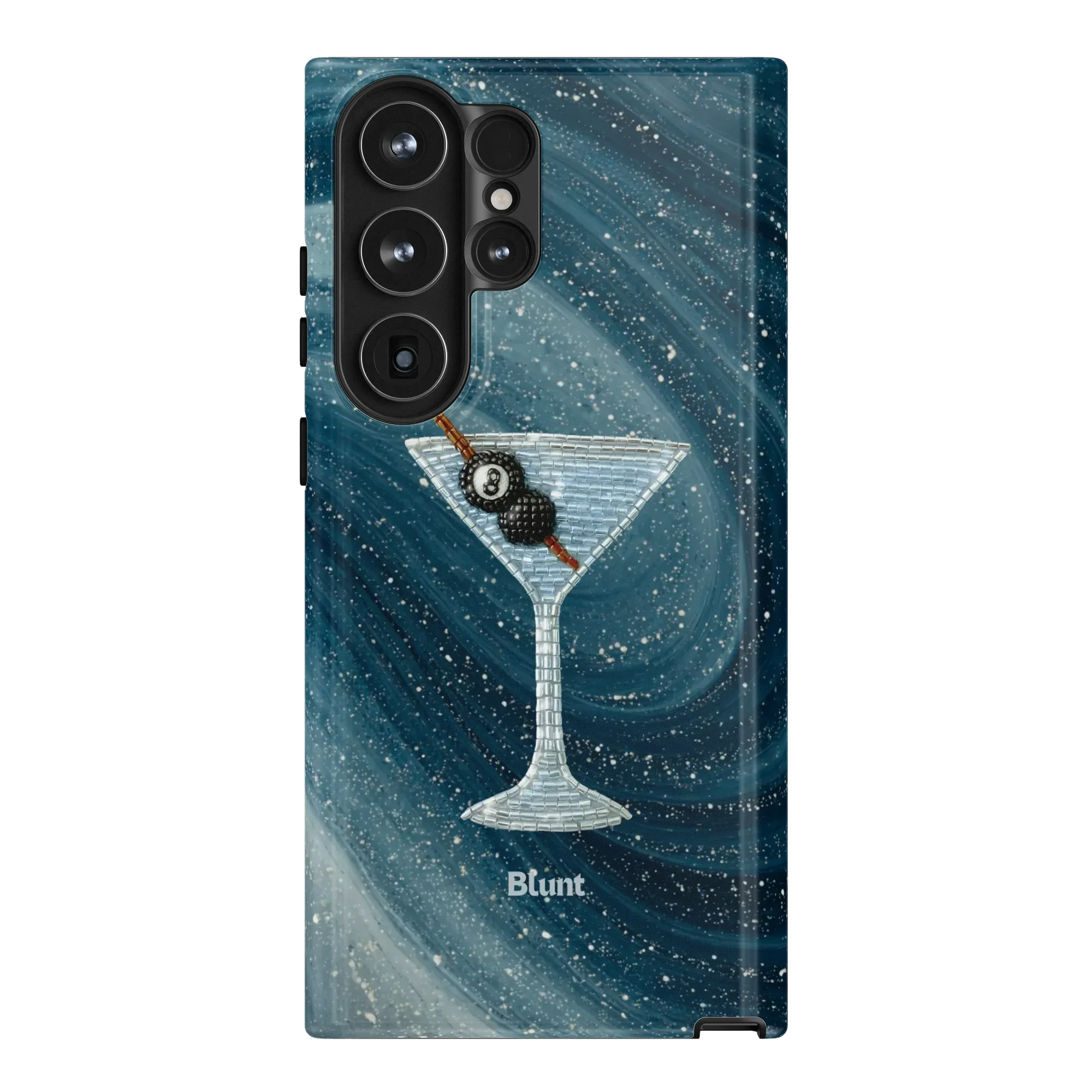 Blue Happy Hour Samsung Phone Case - Image 15