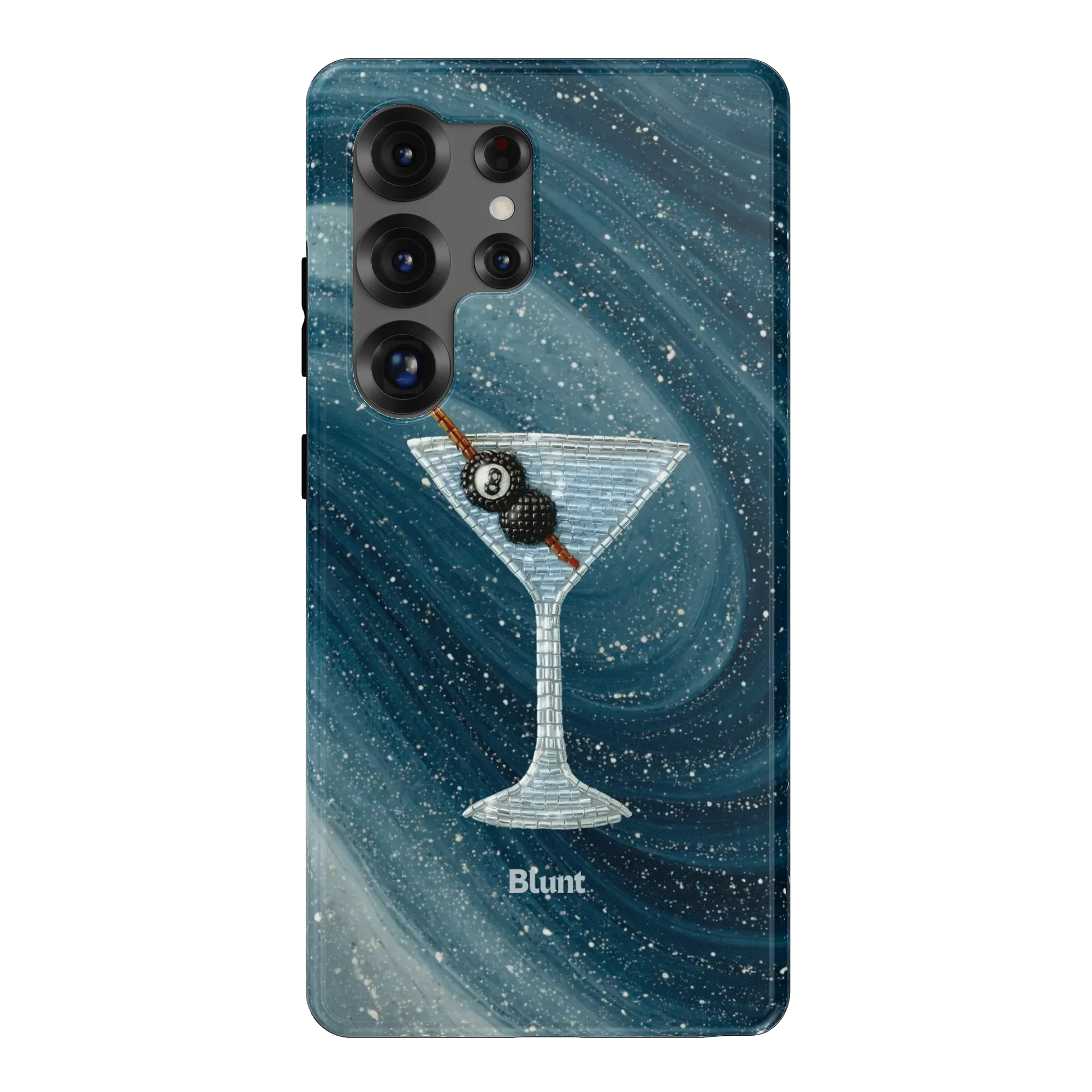 Blue Happy Hour Samsung Phone Case - Image 9