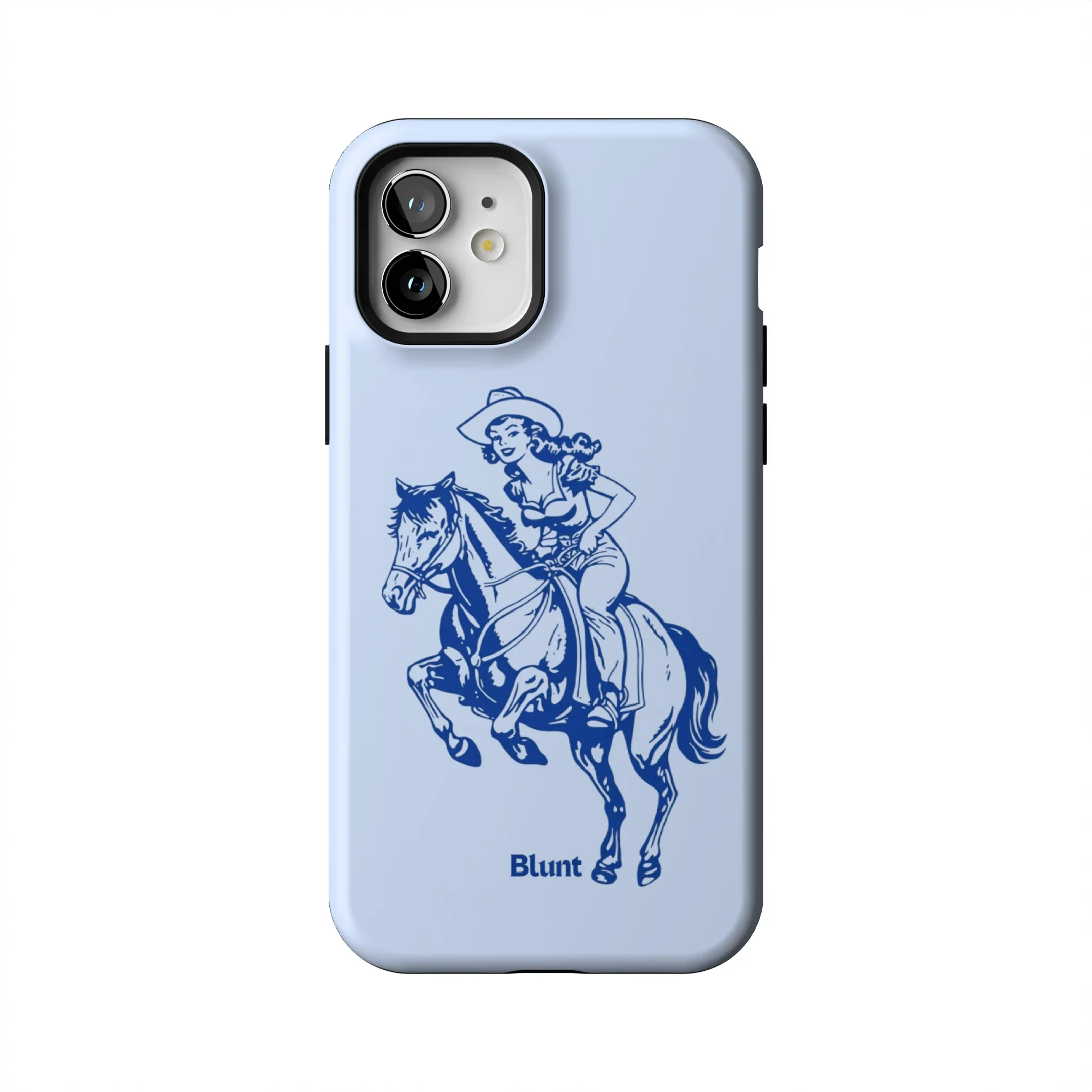 Blue Lasso Lady iPhone Case - Image 22
