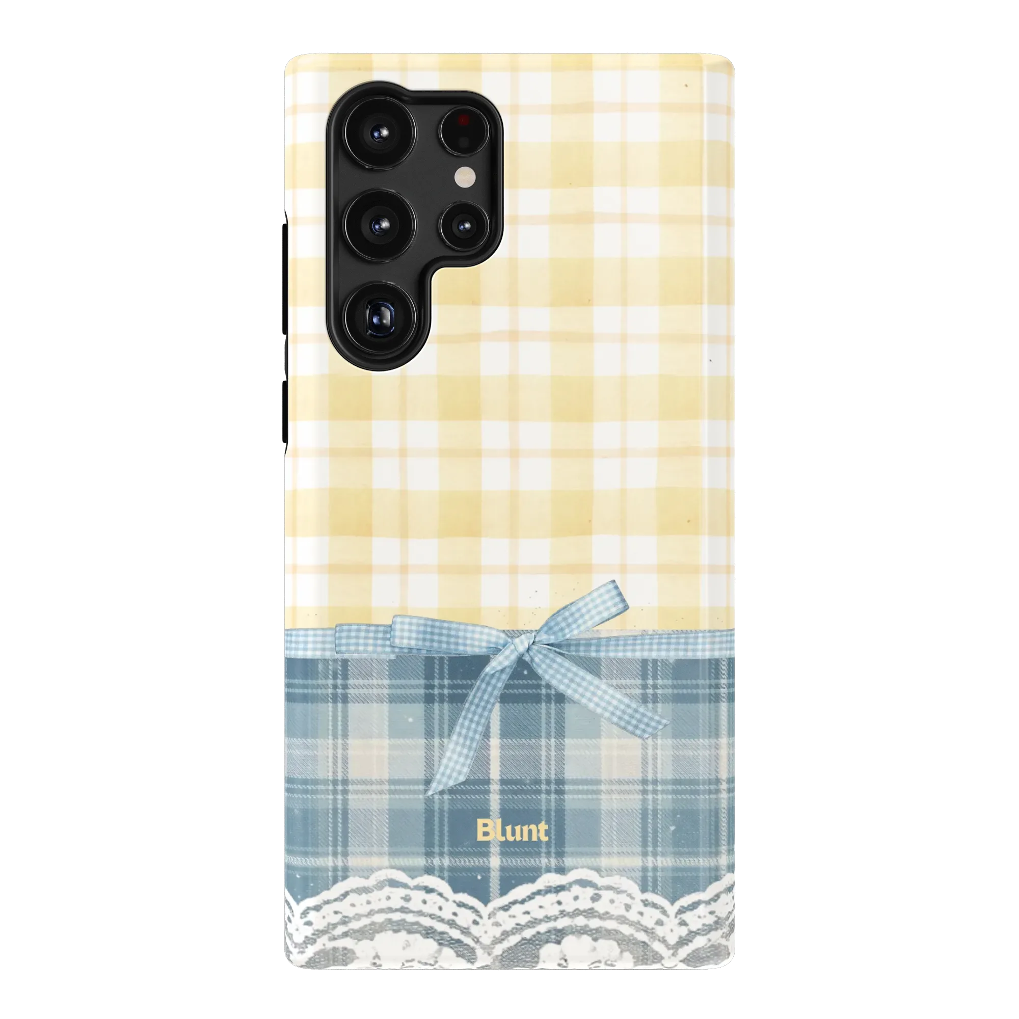 Blue Lemonplaid Samsung Case - Image 12