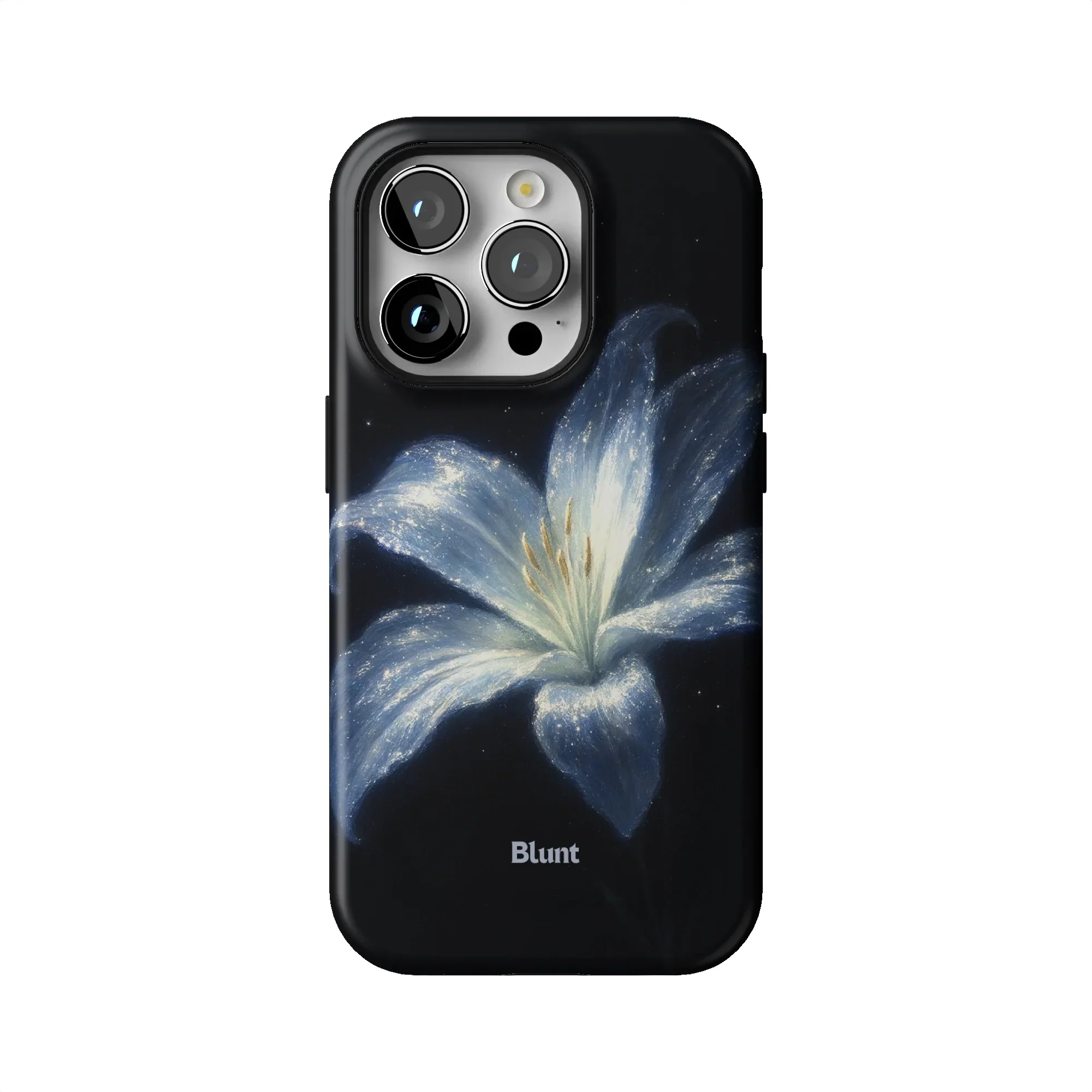 Blue Lilly iPhone Case - Image 45