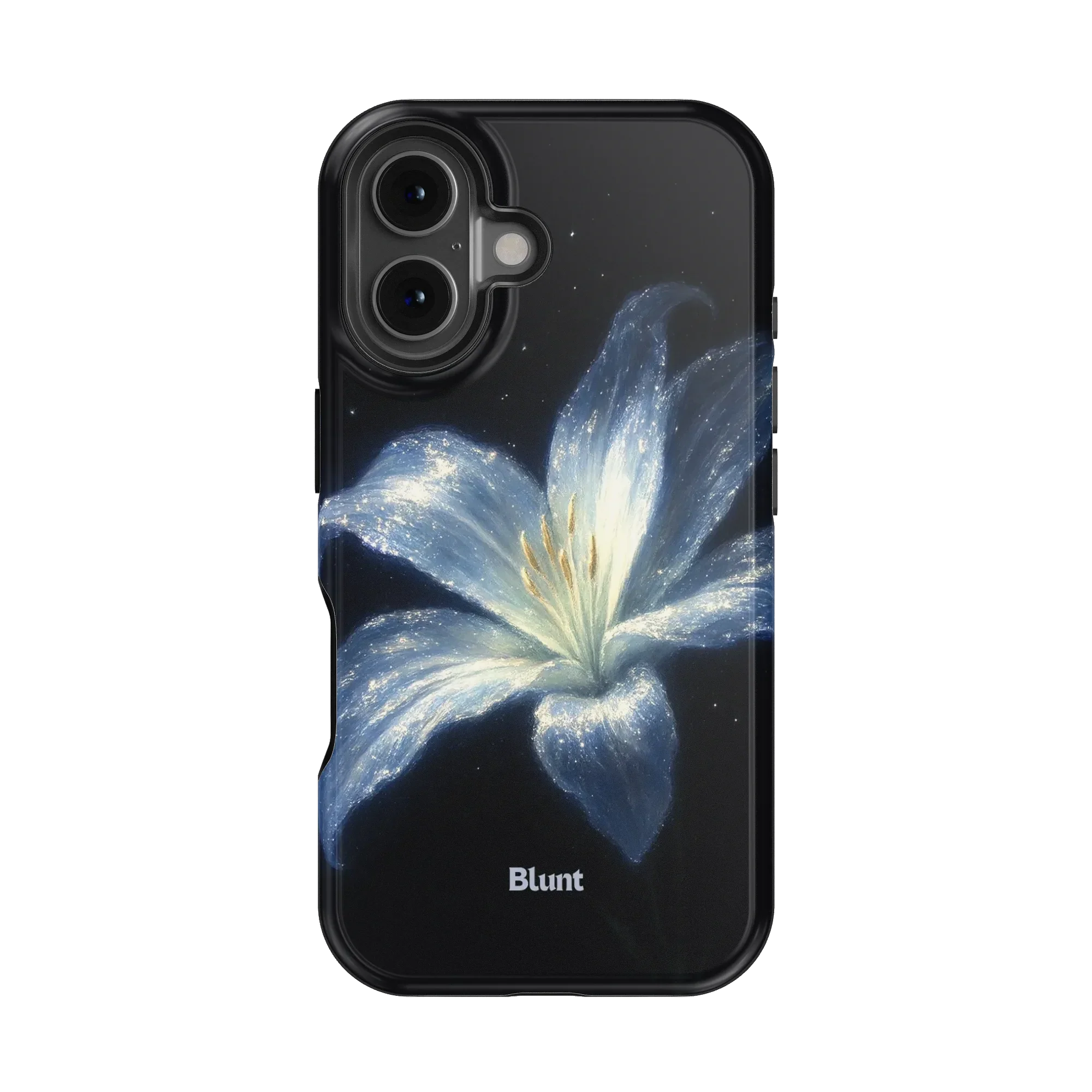 Blue Lilly iPhone Case - Image 5