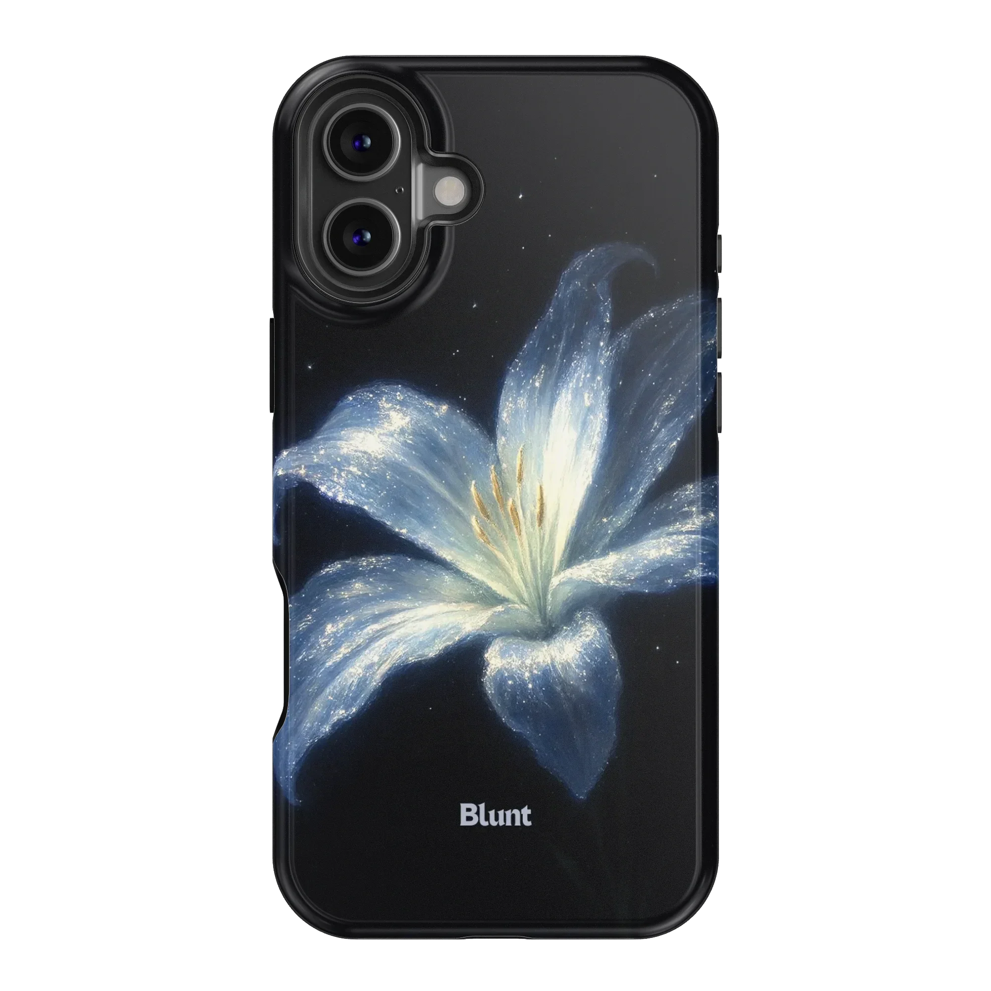 Blue Lilly iPhone Case - Image 8
