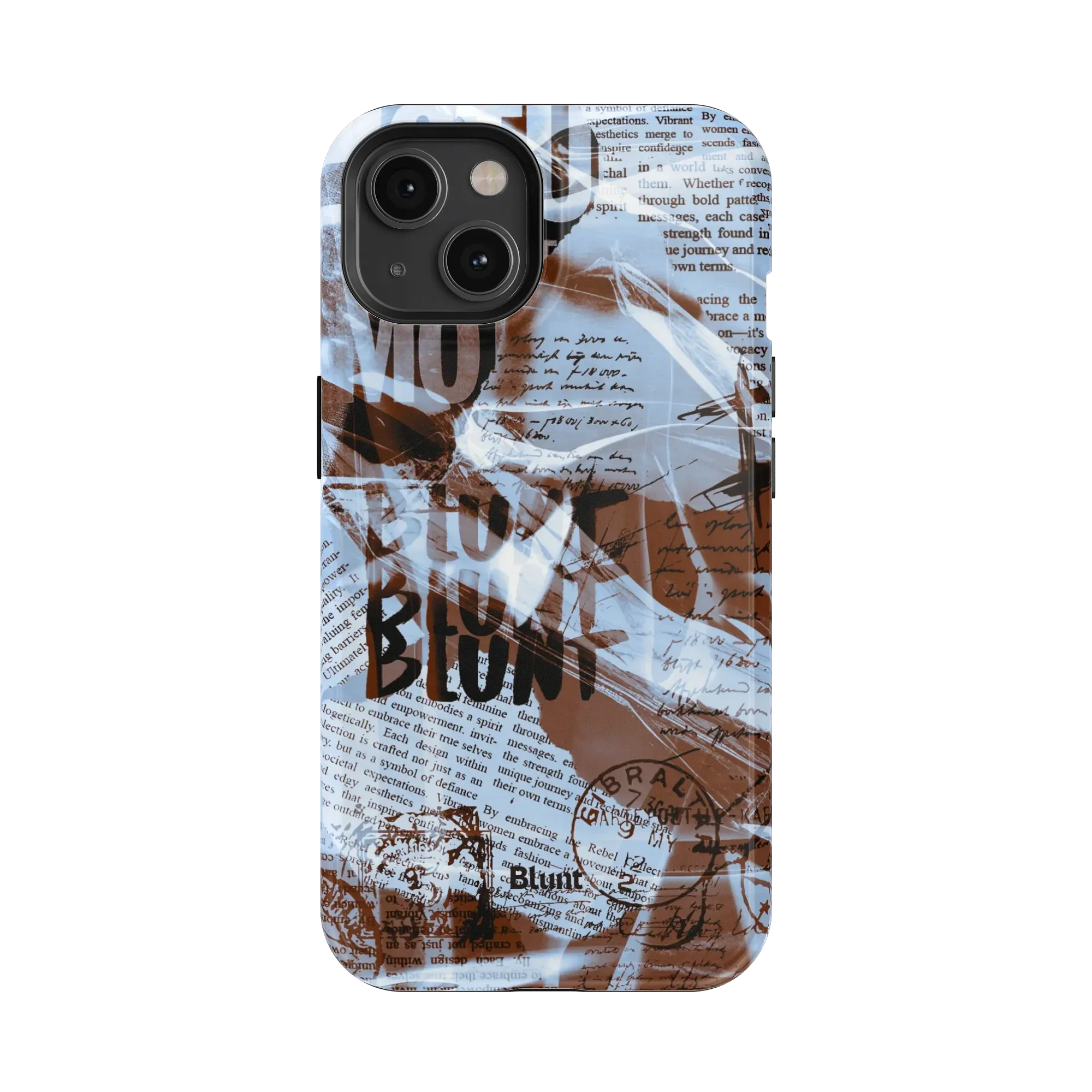 Blue Love Letter iPhone Case - Image 17