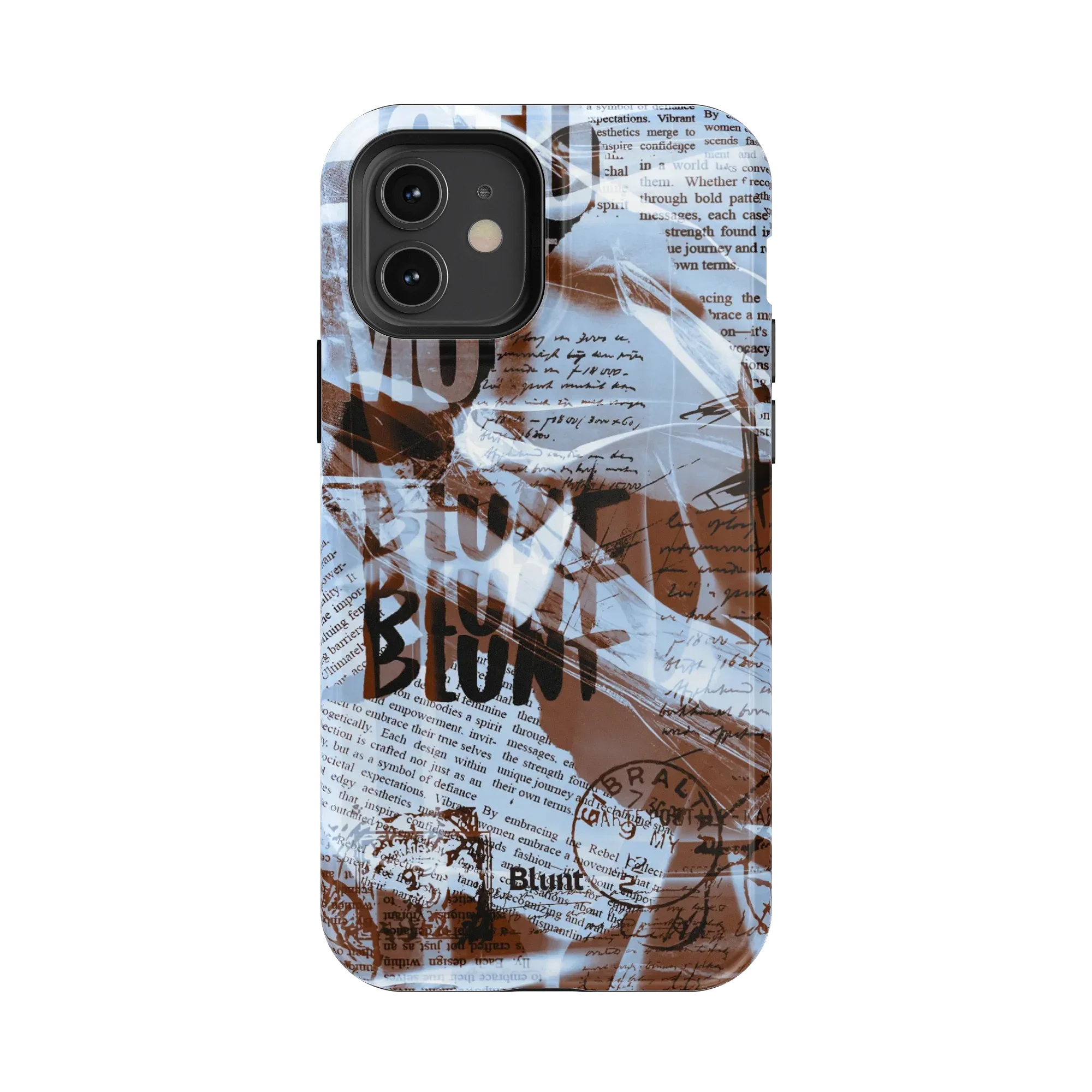 Blue Love Letter iPhone Case - Image 21