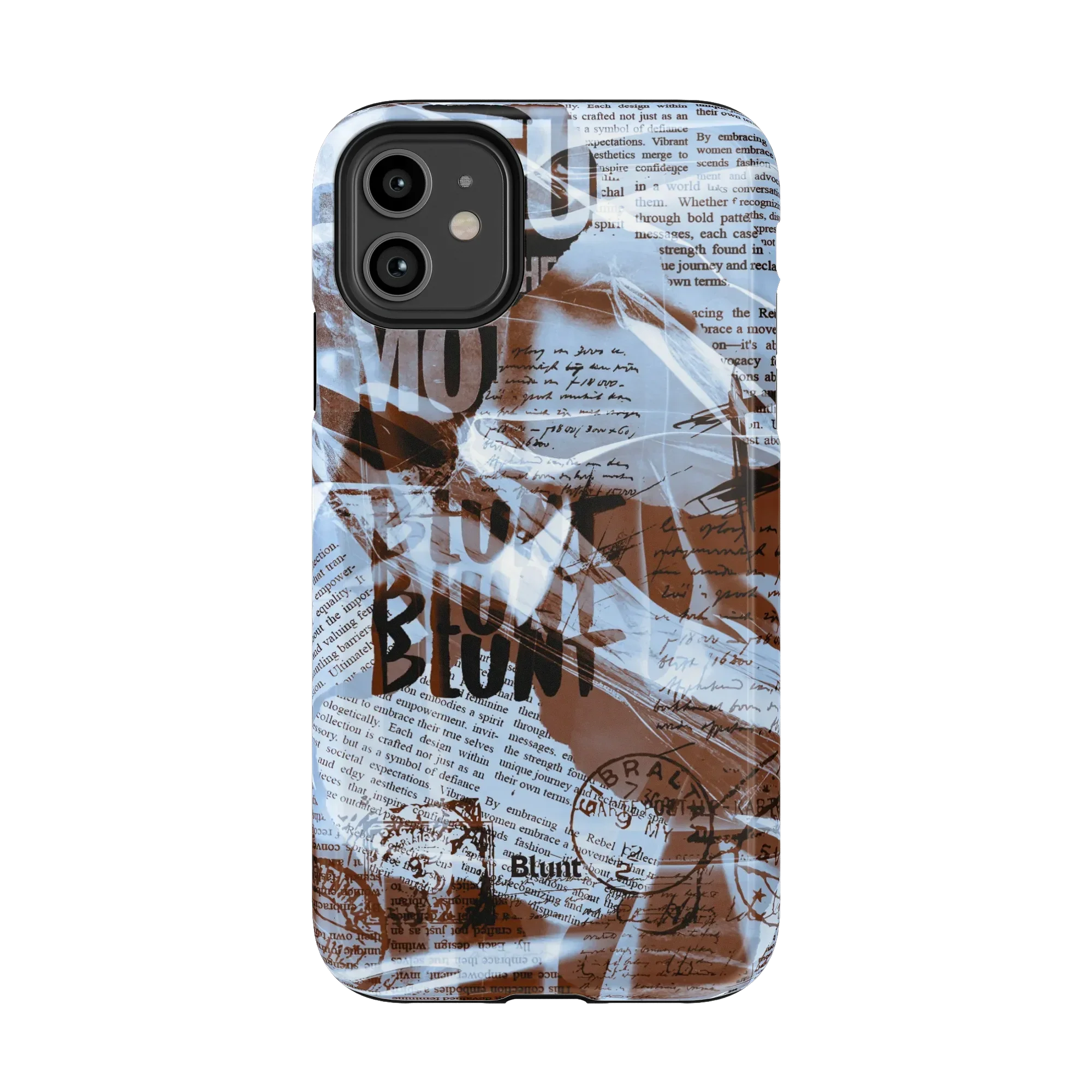 Blue Love Letter iPhone Case - Image 25